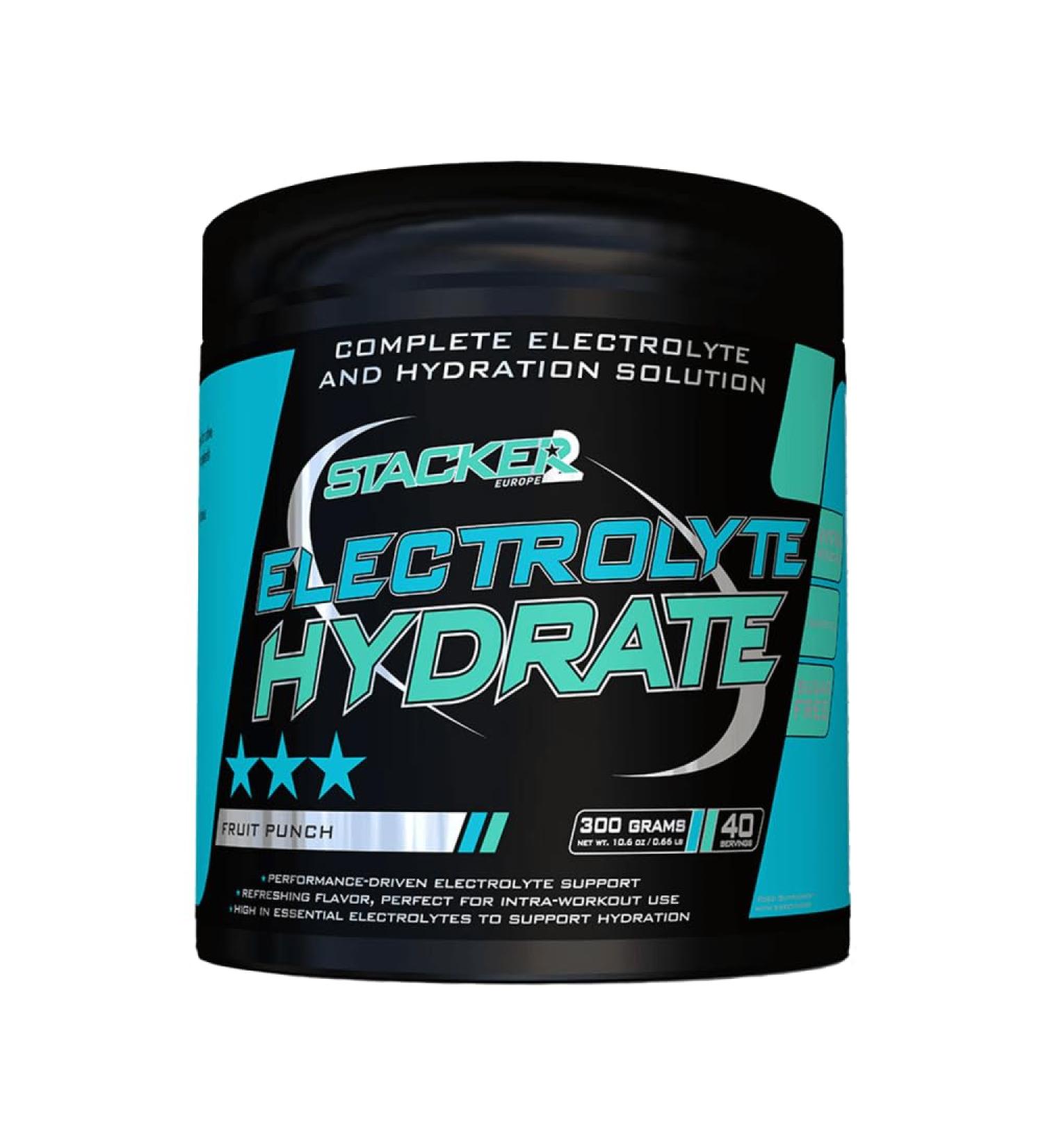 Stacker2 Electrolyte Hydrate (300g) Punch aux fruits - Intra- et post-entra nement - Intra-entra nement