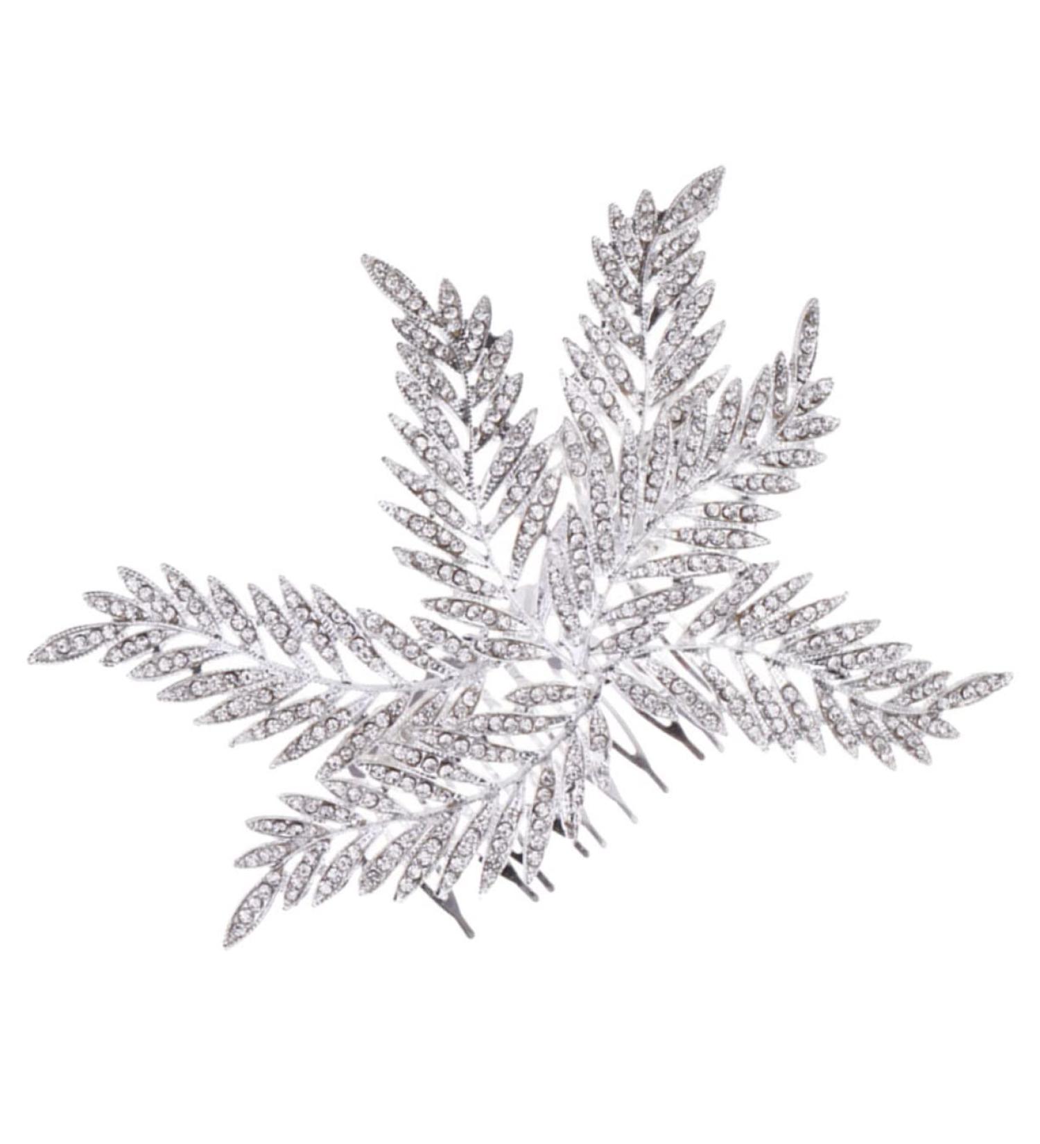 DRESSOOS Bridal Comb Insert Comb Hair Jewels for Women Hair Bling Rhinestone Accessories for Women Wedding Hair Comb Hair Comb for Bride Bridal Hair Comb Women's Alloy Hair up Rhinestones - Buy Online on GoSupps.com