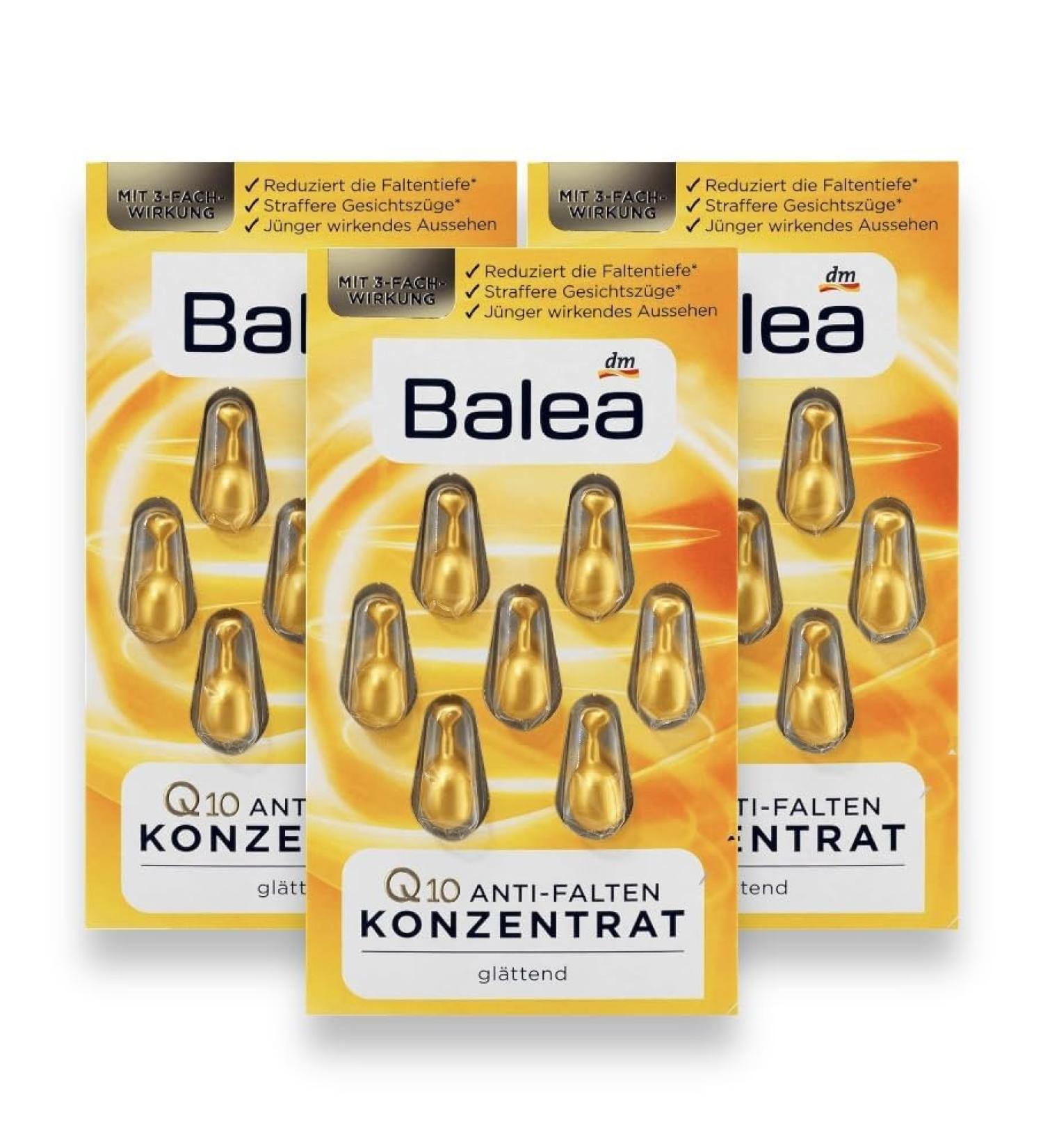 Buy Balea Q10 Anti-Folds Concentrate - Rejuvenate Your Skin | International Shipping Available - Buy Online on GoSupps.com