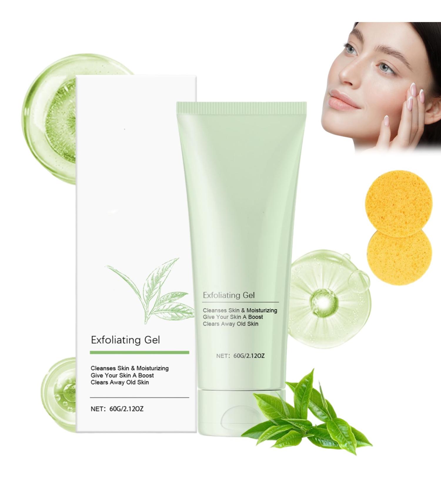 Avanise Greteam Purifying Exfoliating Gel Greteam Exfoliating Gel Greteam Exfoliating Scrub Greteam Purifying Gel Deep Cleansing Exfoliating Facial Scrubber Gel 1 pc - Buy Online on GoSupps.com