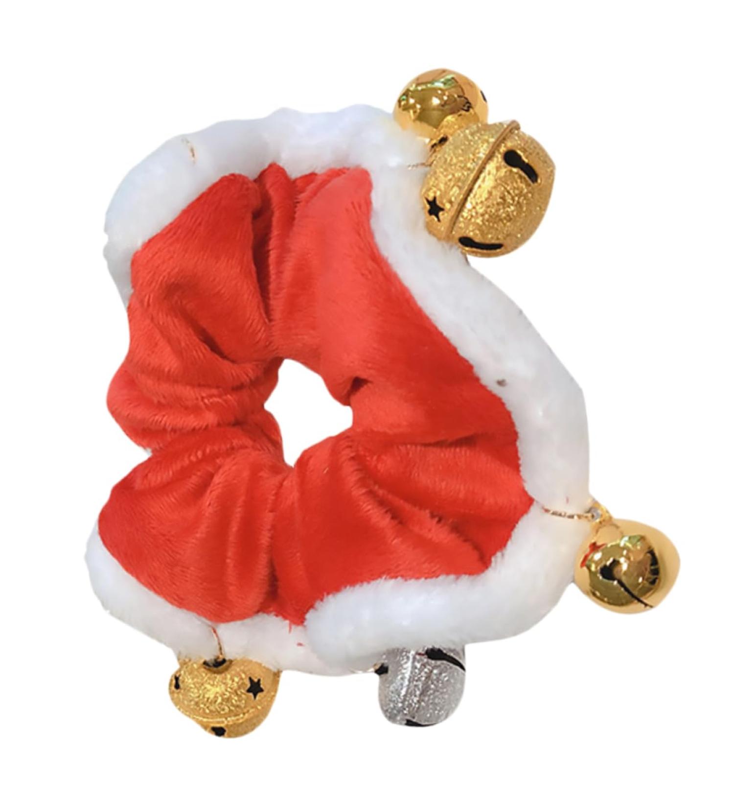 minkissy 1pc Christmas Hair Tie Santa Claus Ponytail Holder Xmas Hair Ropes Christmas Scrunchies Bobbles Scrunchies for Girls Decorative Rubber Band Miss Decorate Coral Fleece Cute - Buy Online on GoSupps.com