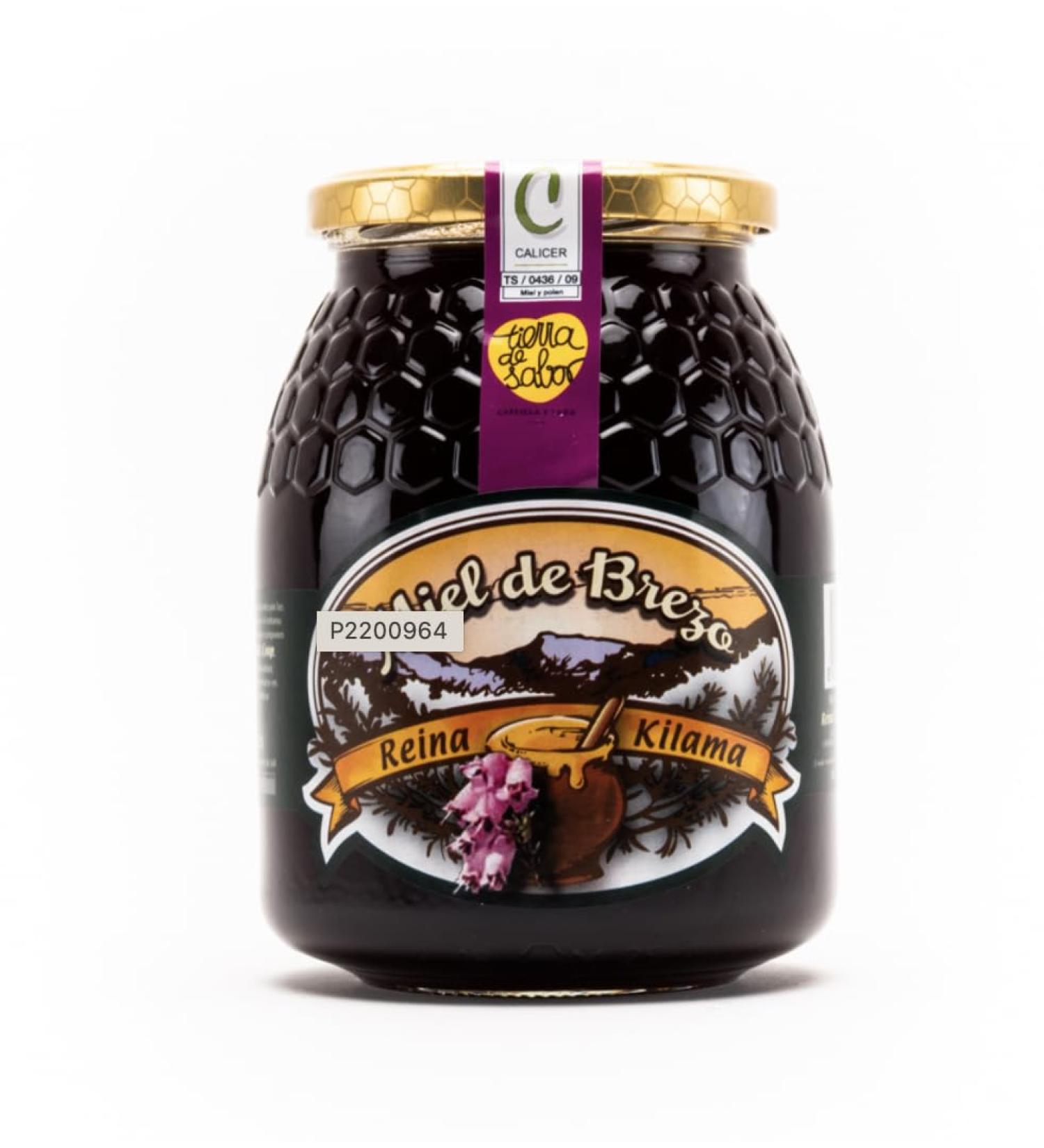 Reina Kilama Pure bee honey Heather Honey 100 honey of Spanish origin in a 500g jar Heather honey from the best regions of Spain Very intense aroma of hummus mushrooms and leaf litter - Buy Online on GoSupps.com