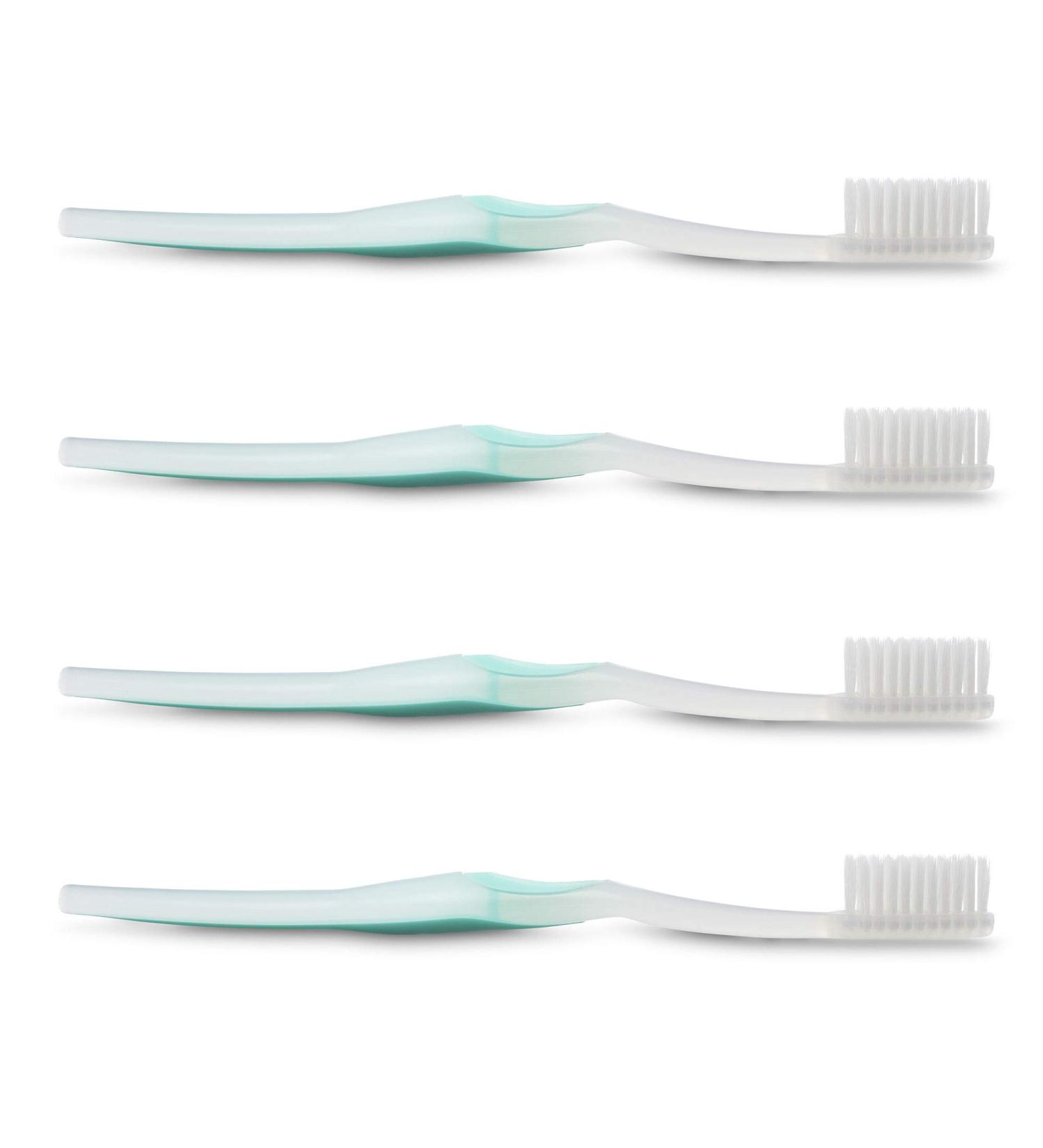 WELdental Welbrush Soft Flossing Toothbrushes (Seafoam) - 4-Pack - Buy Online on GoSupps.com