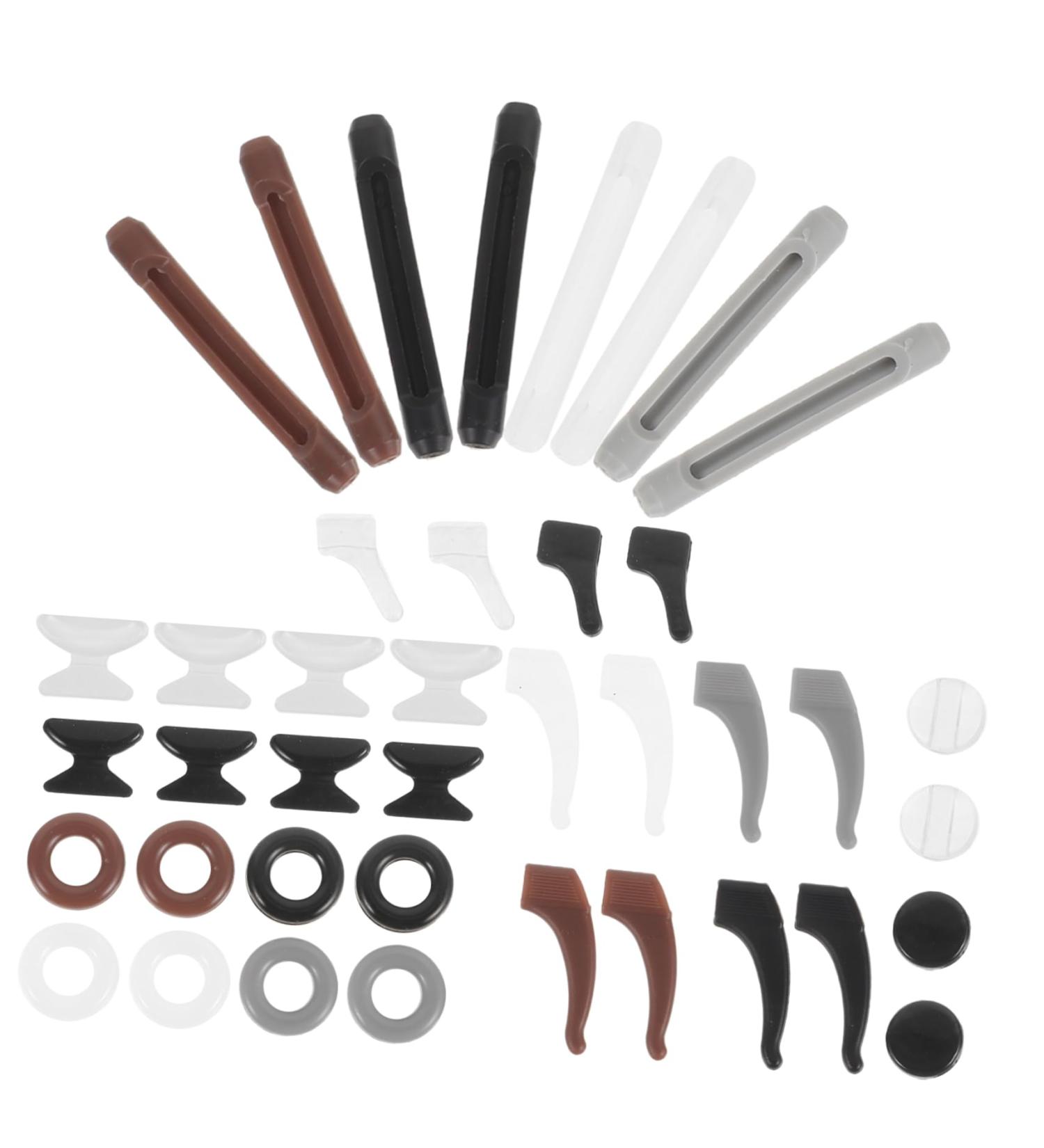 Osaladi Silicone Anti-Slip Glasses Holder Set | Comfortable Ear Tips & Slippers for Secure Eyewear | Shop Internationally - Buy Online on GoSupps.com