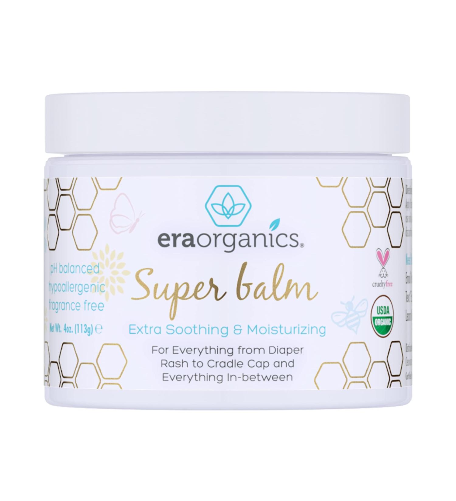 Extra Strength Baby Eczema Cream & Cradle Cap Treatment - Gentle Soothing Healing Ointment with Organic Food-Grade Superfoods for Dry Itchy Irritated Skin - 4oz - Buy Online on GoSupps.com