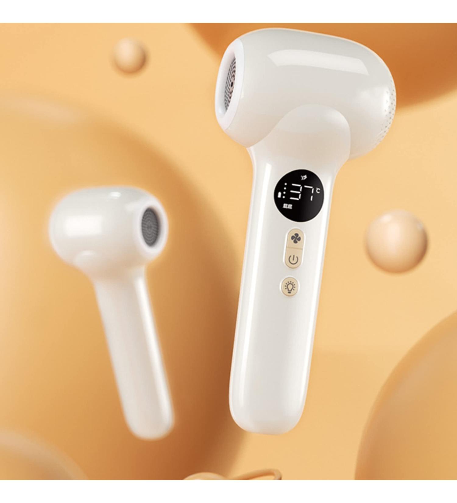 Cordless Hair Dryer with LED Display Mini Rechargeable Hair Dryer with LED Light Travel Portable Hair Dryers  - Buy Online on GoSupps.com