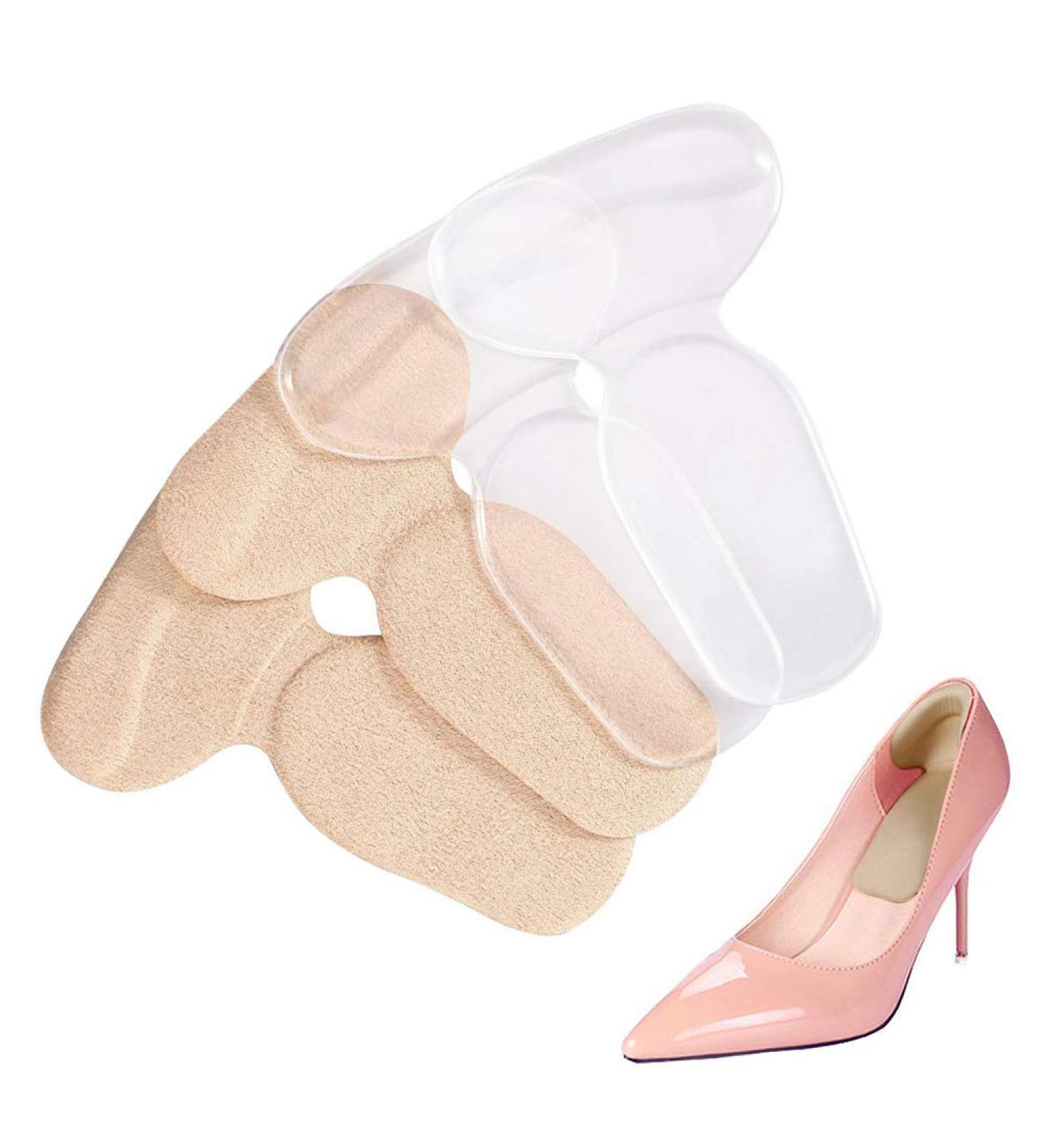 Heel Pillow & Holder | Anti-Slip Insole for Heel Pain Relief | Gel Inserts for Men & Women (2 Pairs) - Buy Online on GoSupps.com