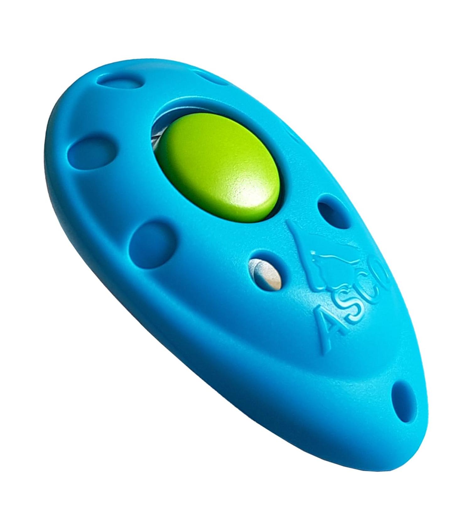 ASCO Premium Clicker for Dog Cat & Horse Training | Professional Clicker for Effective Clicker Training - Blue ASCO-04P - Buy Online on GoSupps.com