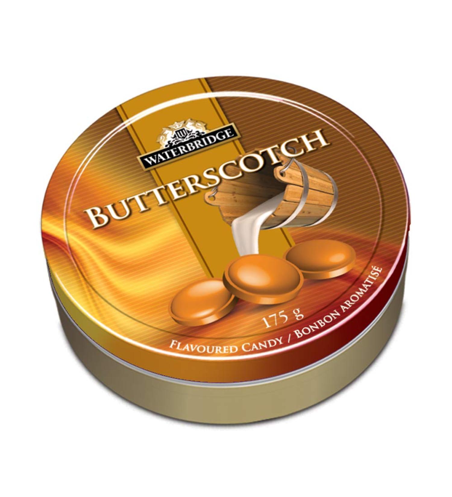 Waterbridge Travel Tin Butterscotch 175G