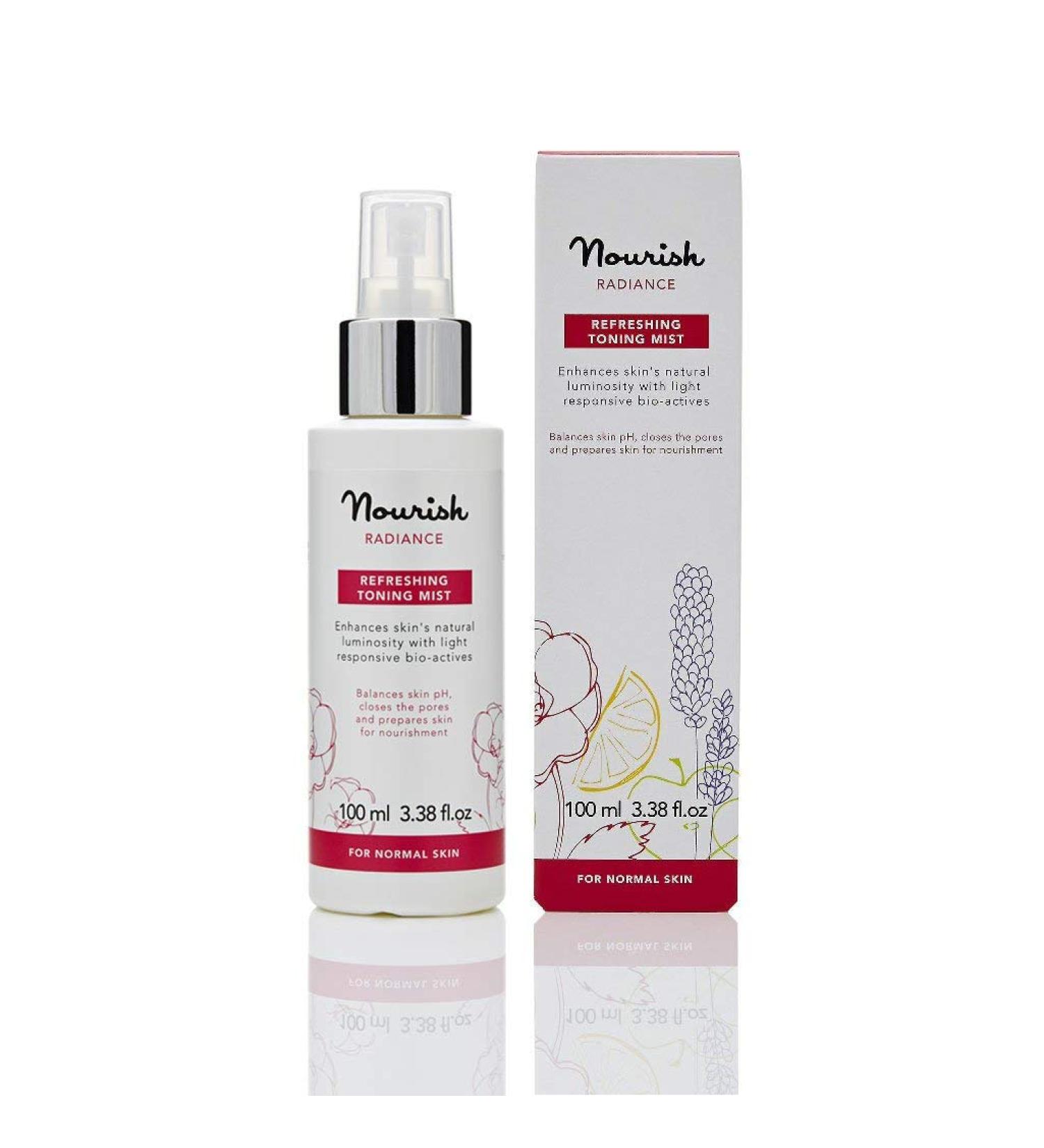 Nourish London Radiance Refreshing Toning Mist - 100ml