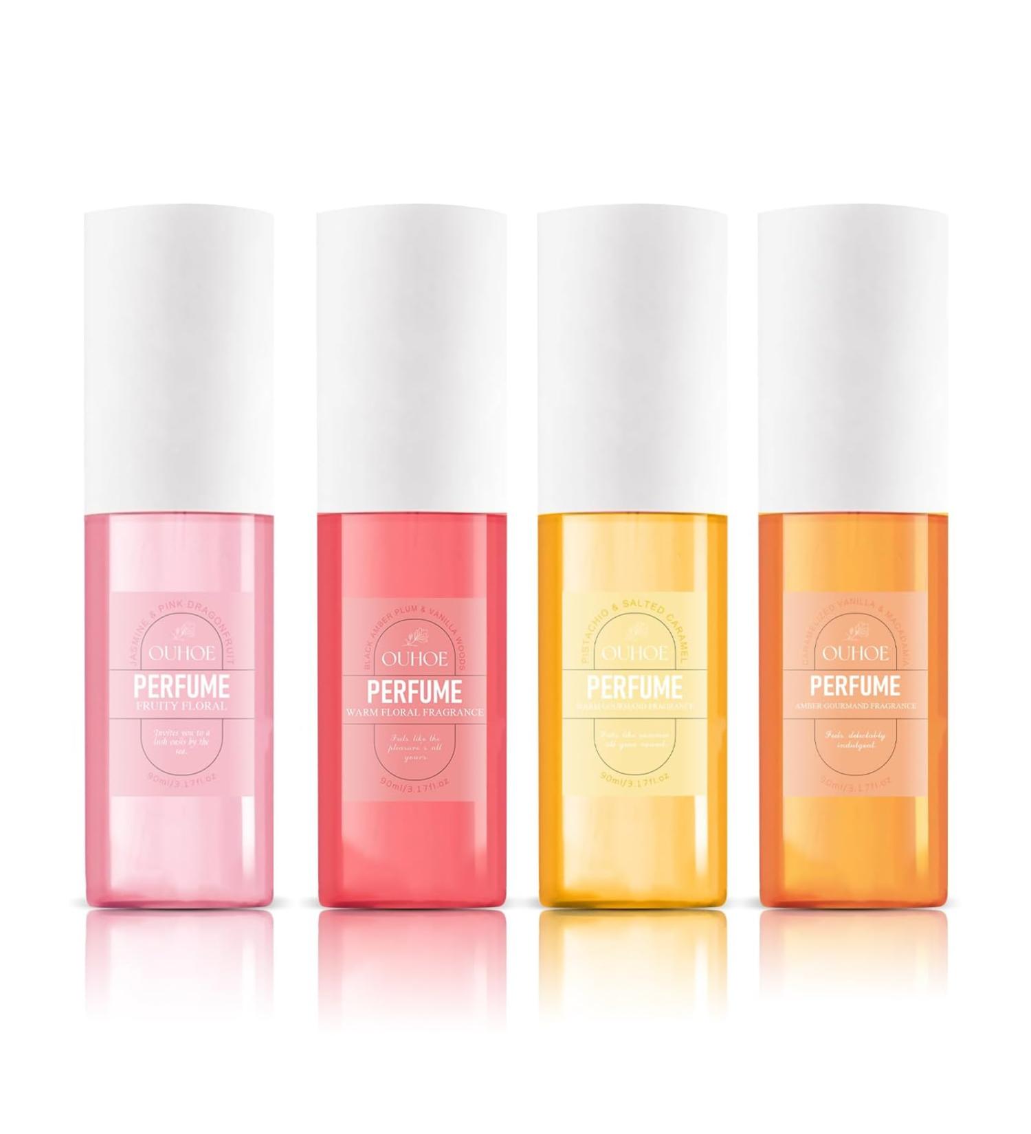 4pcs Brazilian fragrance Hair & Body Fragrance Mist Fruity Fragrance Perfume Mist Vanilla Perfume Eau De Toilette Day Or Night Spray Perfume for Women(3.2 fl oz.) - Buy Online on GoSupps.com