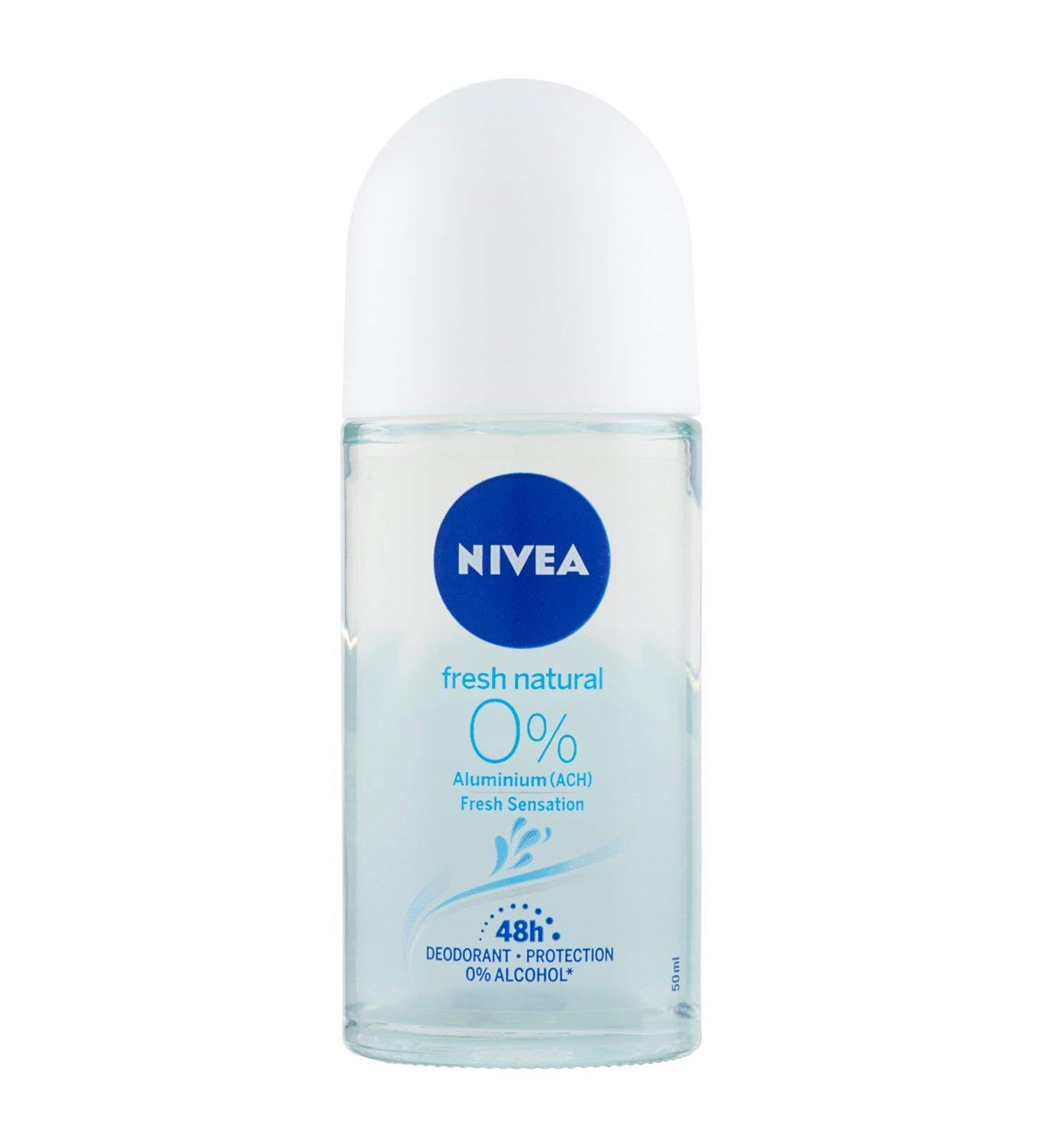 Nivea Roll On Fresh Deodorant without aluminium 50 ml - Buy Online on GoSupps.com