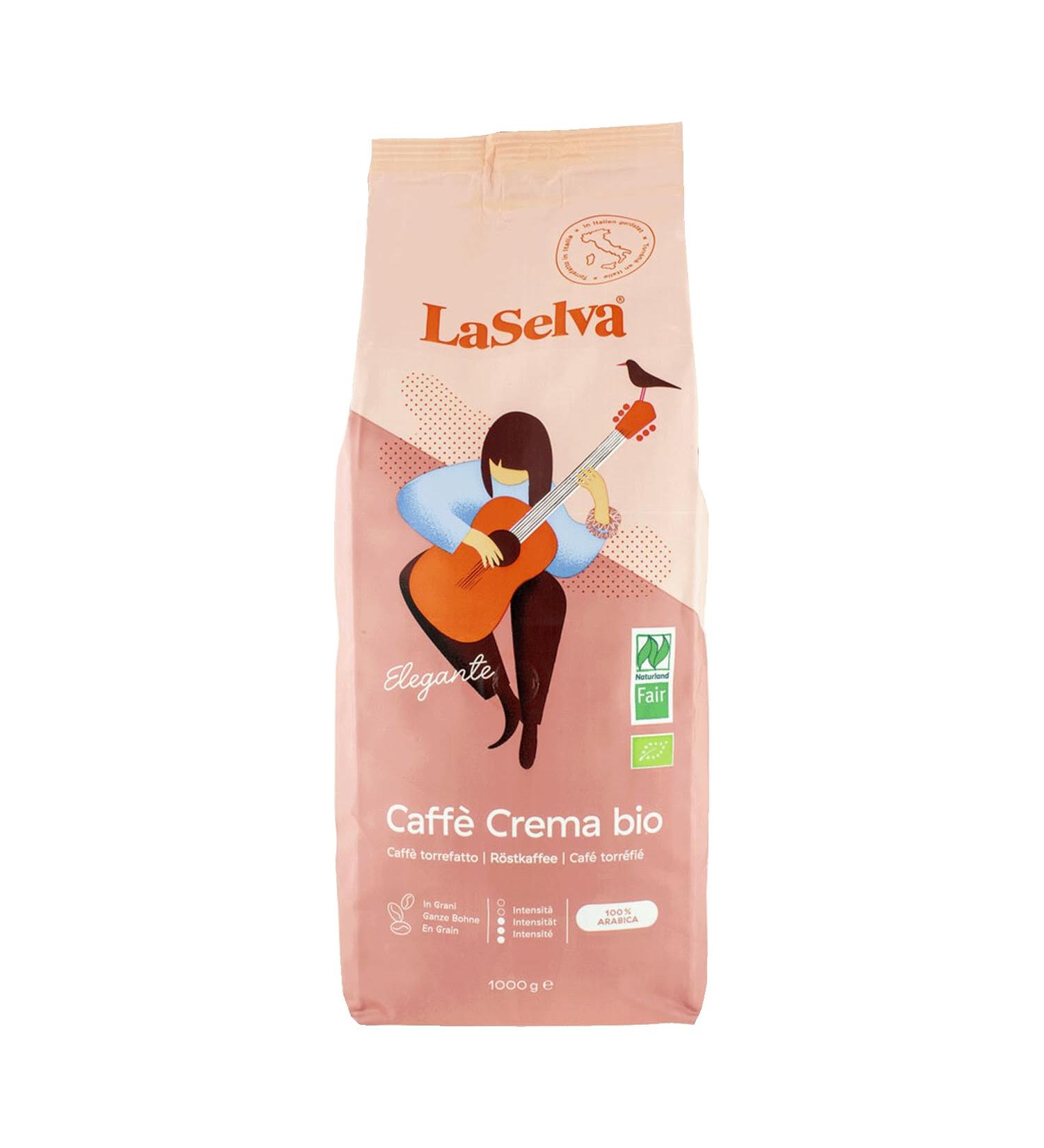 LaSelva La Selva Elegante-Espresso Caff Crema Bohne 1 kg