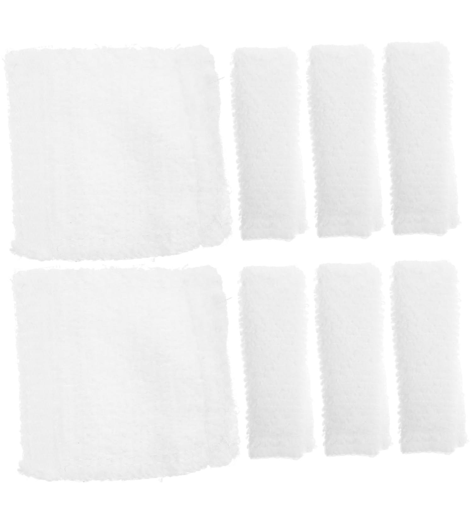 Healeeved 32-Piece Cotton Ear Pads for Masks & Sunglasses - Comfortable Ear Protectors (1 Pack) - White - Buy Online on GoSupps.com