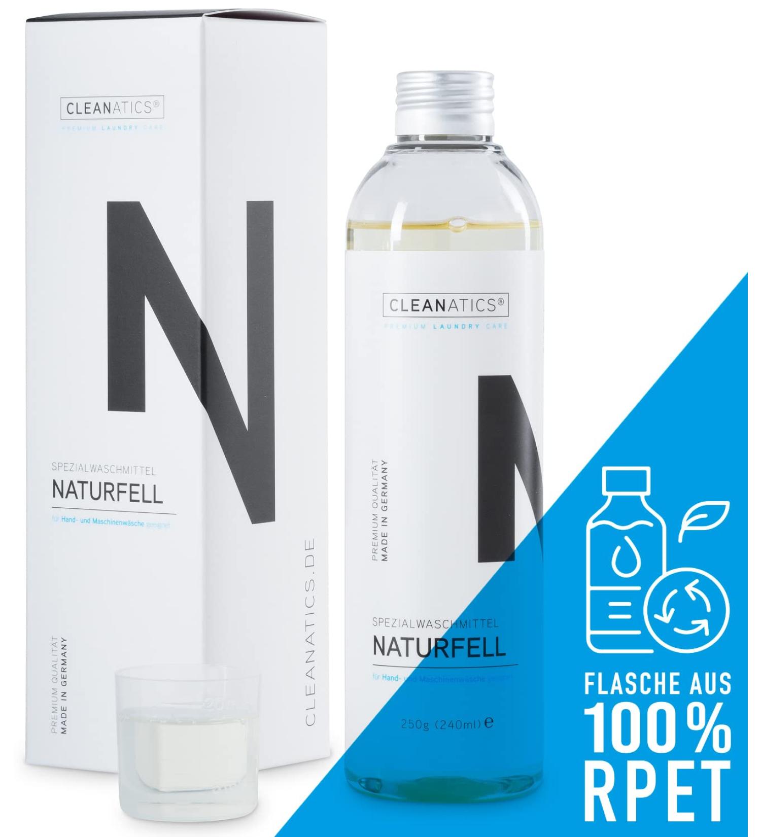 Cleanatics Lambskin Detergent Concentrate with Lanolin - Ideal for Natural Fur Sheepskin & Baby Products (250g) - International Shipping Available - Buy Online on GoSupps.com