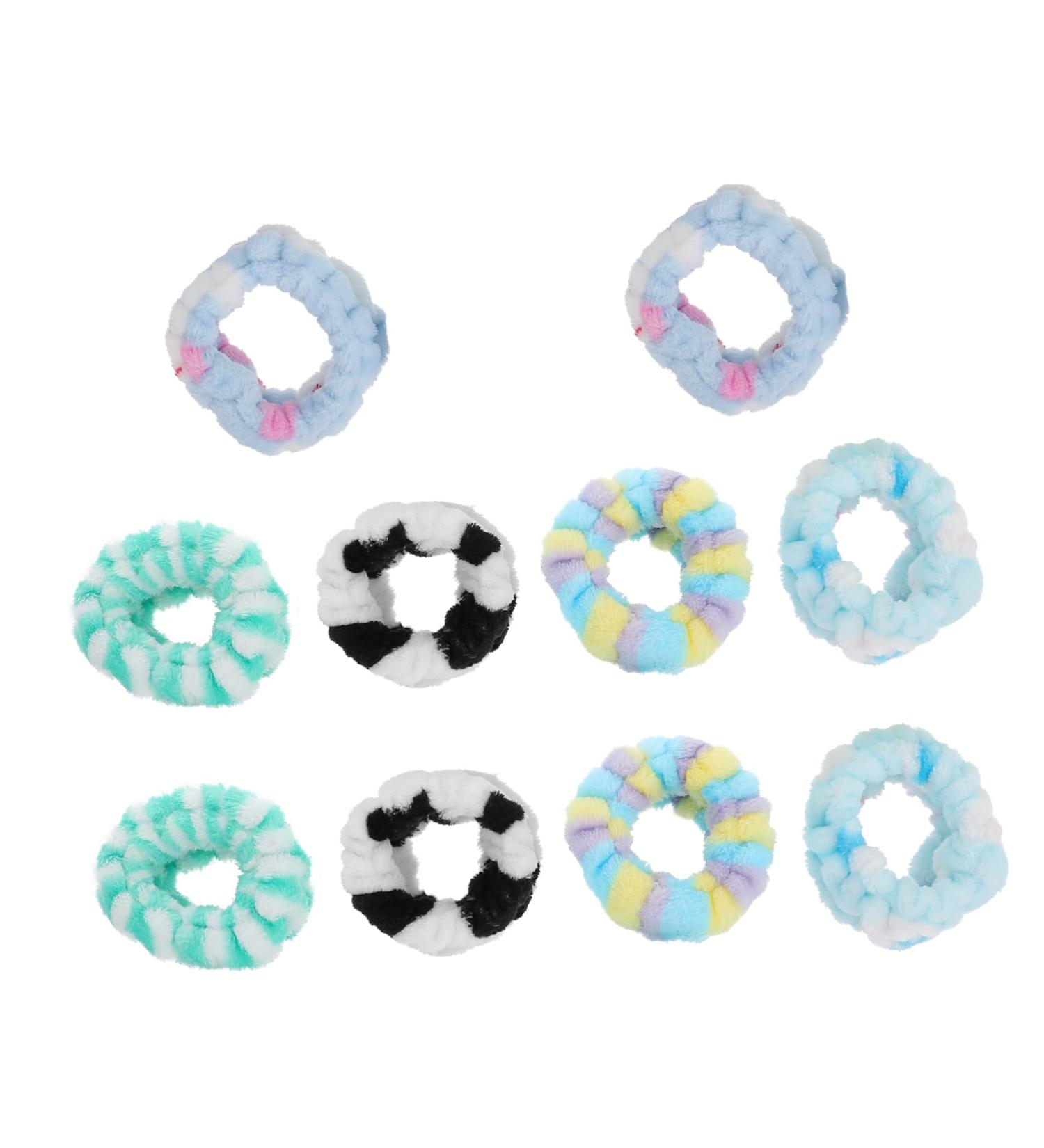 Mikinona 5 Paires Bracelets de Poignet Microfibre Ultra Douce de Bandes Absorbantes pour Domicile Bandes Portables et Pratiques pour Spa Couleur Al atoire - Buy Online on GoSupps.com