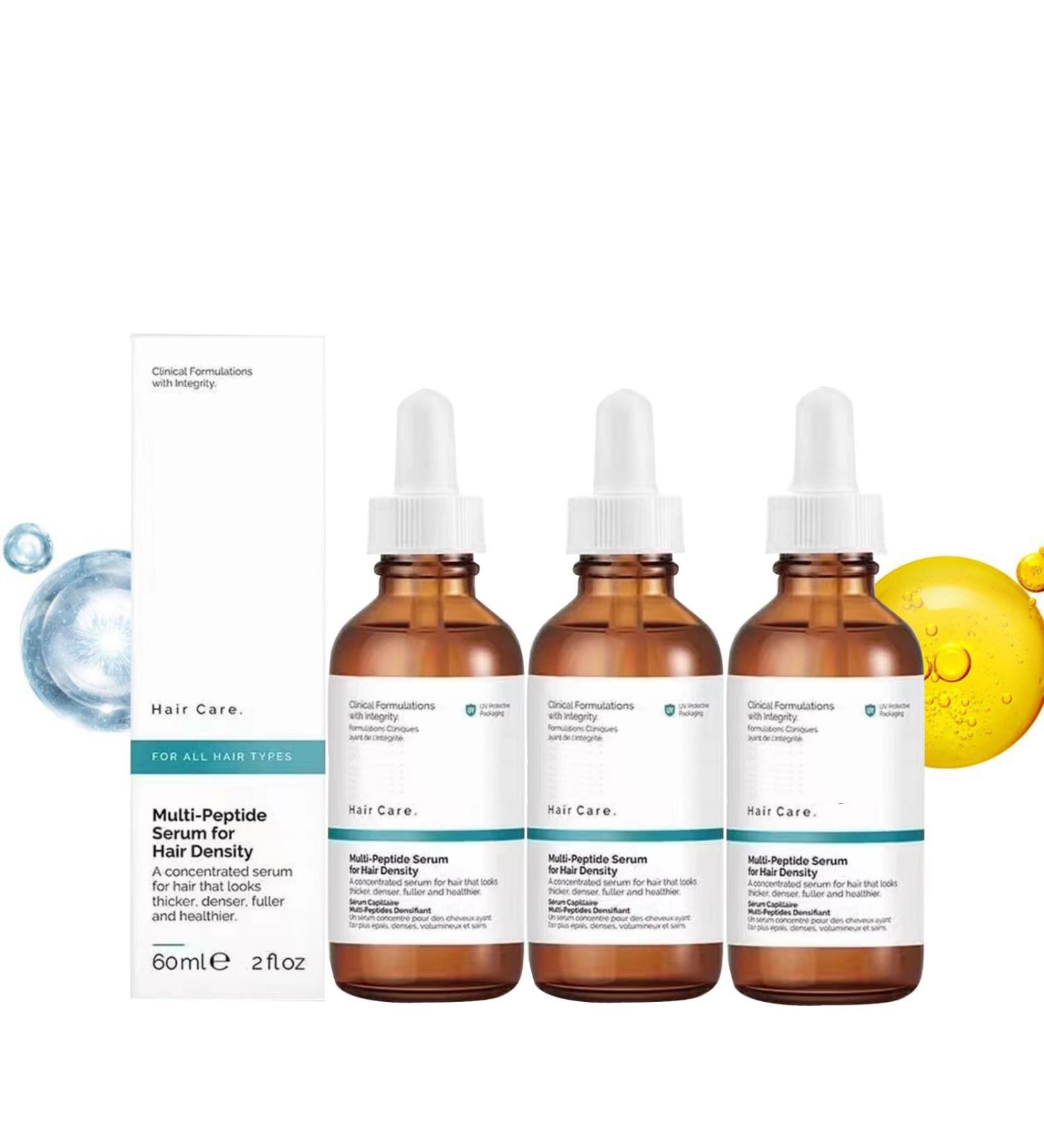 The Ordinary Multi-Peptide Hair Density Serum 60ml | Vegan Hair Growth Serum for Men & Women | Best for Volume & Density | Order 1-3 Pieces Online - Buy Online on GoSupps.com