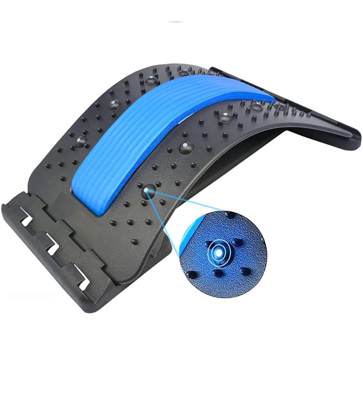 4-Level Back Stretcher & Cracker for Lower Back Pain Relief - Buy Online on GoSupps.com