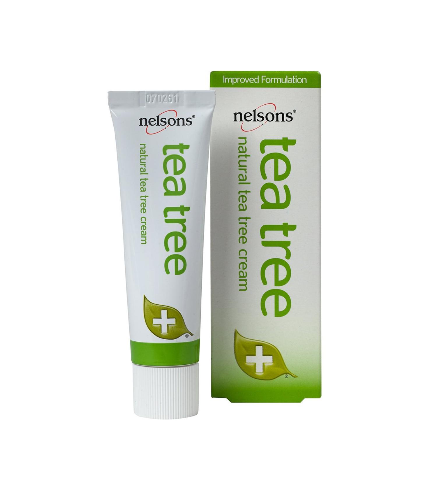 Nelsons Tea Tree Cream 30ml - Soothing Skincare Treatment (Pack of 1) - Buy Online on GoSupps.com