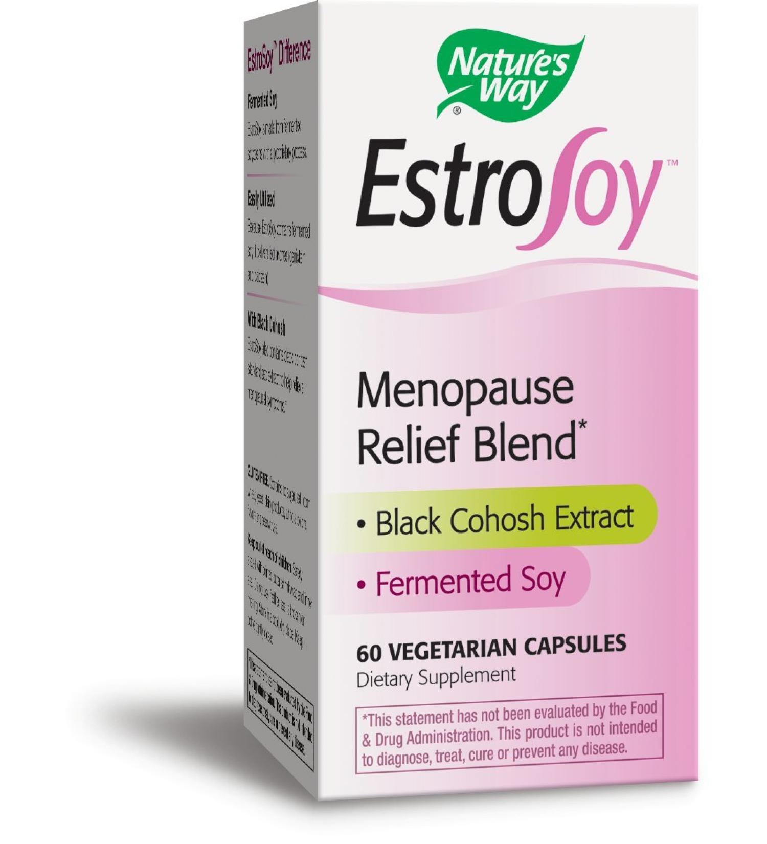 Buy Natures Way EstroSoy 60 Vegetarian Capsules - Best Price & Fast International Shipping - Buy Online on GoSupps.com