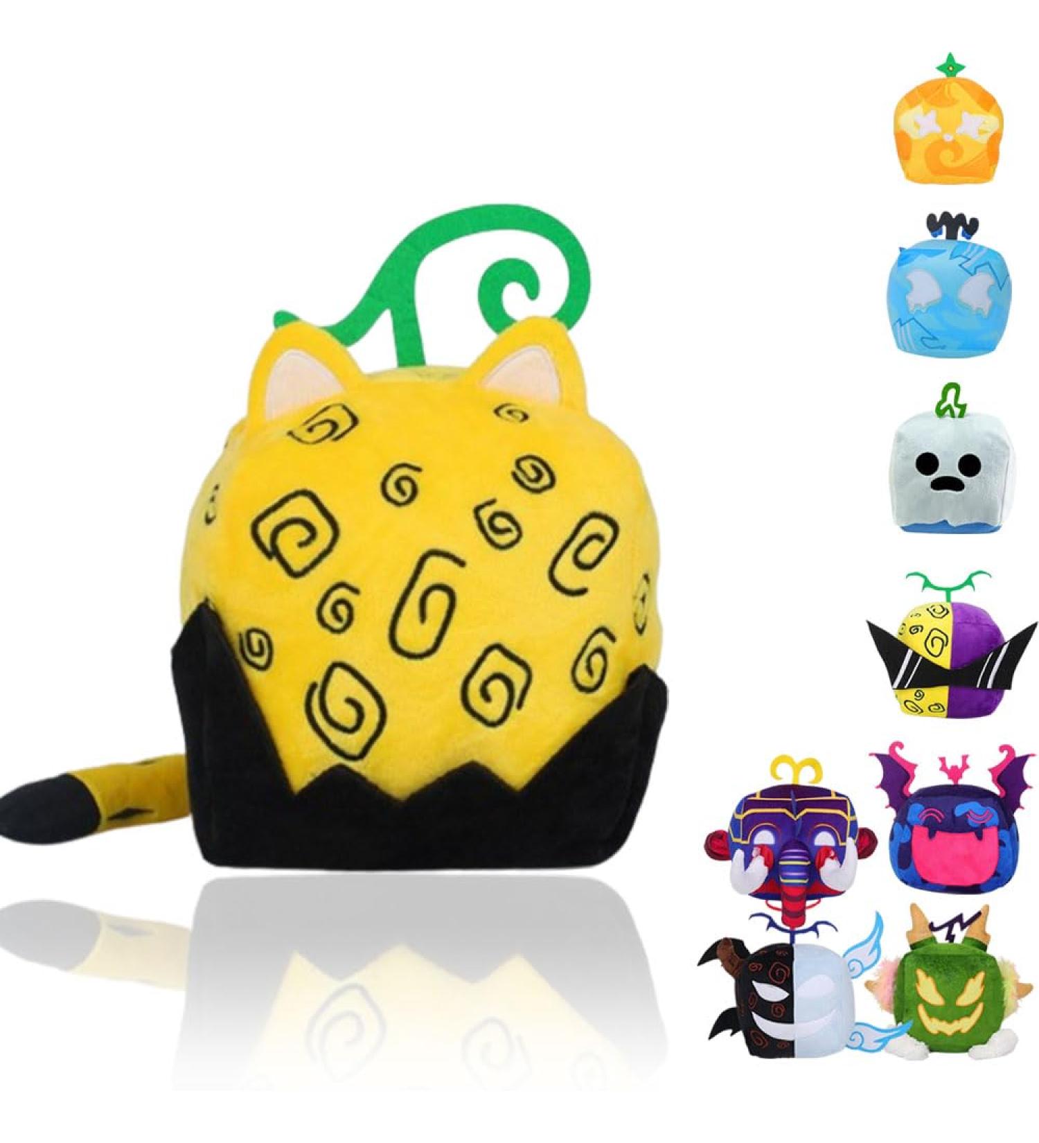 ZejaL Blox Fruits Plush Toy 6 + Code Mystery Box | Soft & Cute Stuffed Hugging Fruit Squishy Pillow | Funny Novelty Throw Cushion | 15CM/6A - Buy Online on GoSupps.com