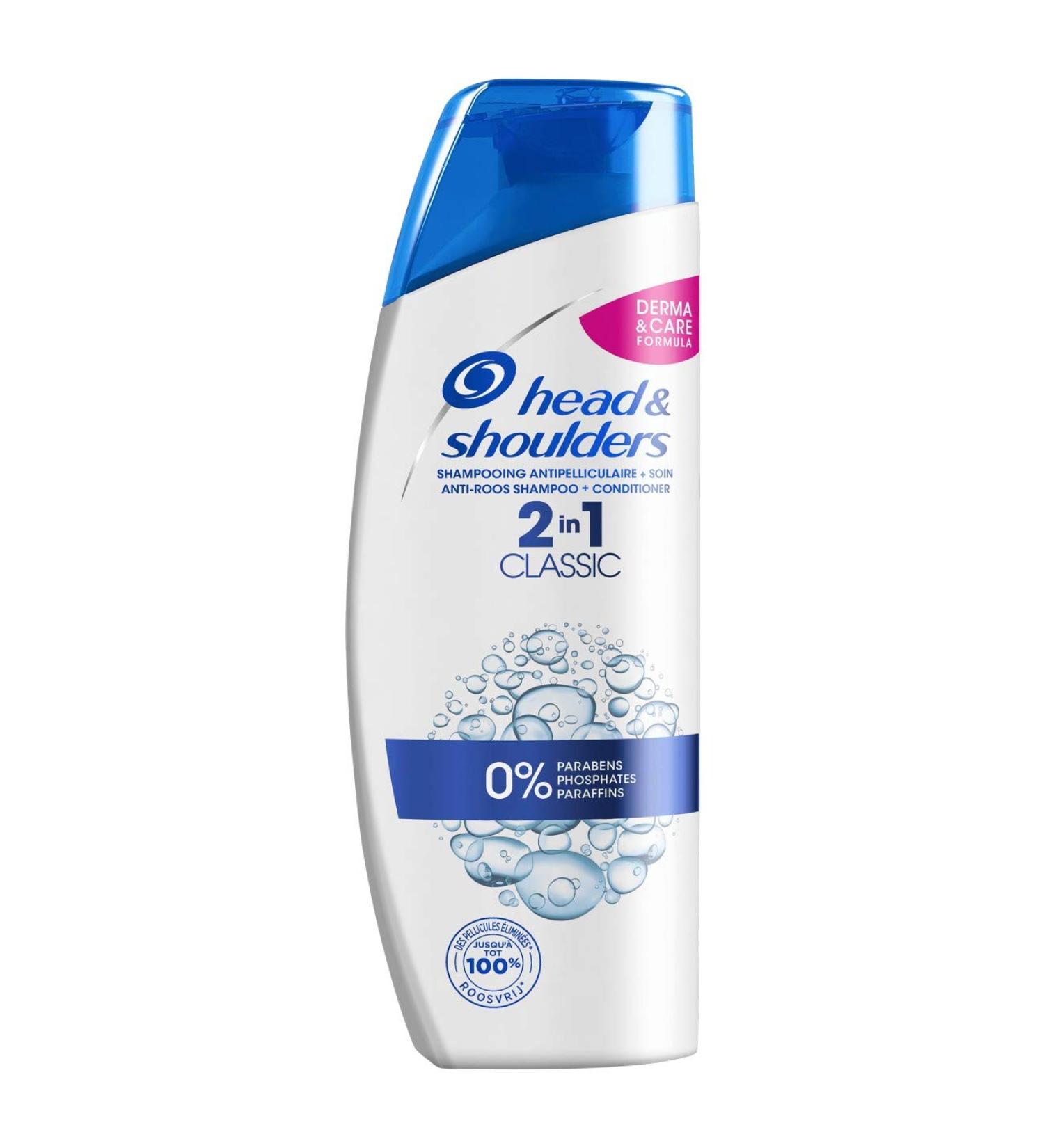 Head and shoulders Classic 2in1 Anti-Dandruff Shampoo 270 ml - Buy Online on GoSupps.com