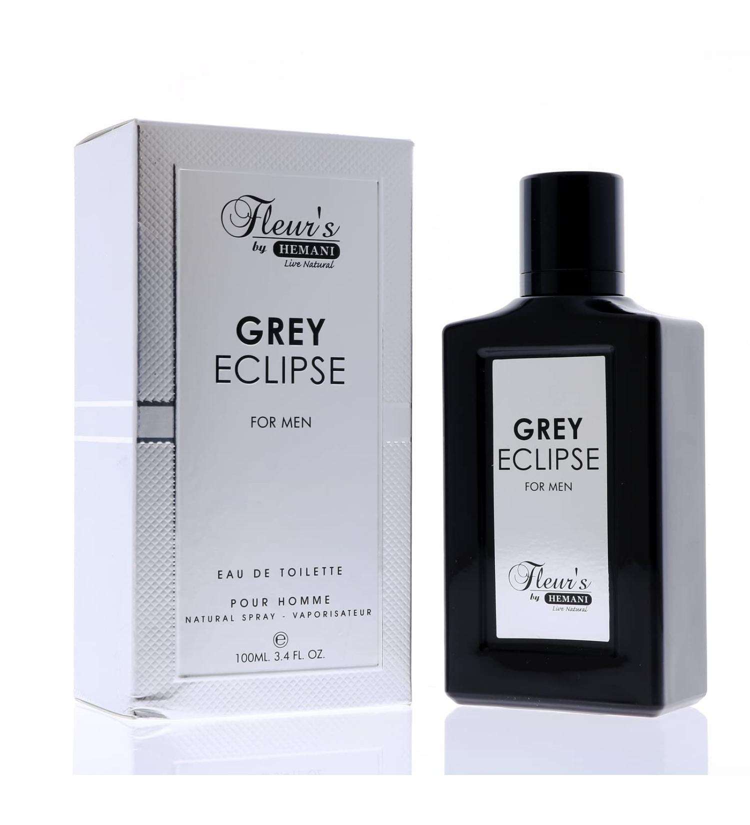 Hemani Fragrances Grey Eclipse Perfume - Masculine Eau de Toilette 3.4 FL OZ (100mL) for Men - Buy Online on GoSupps.com