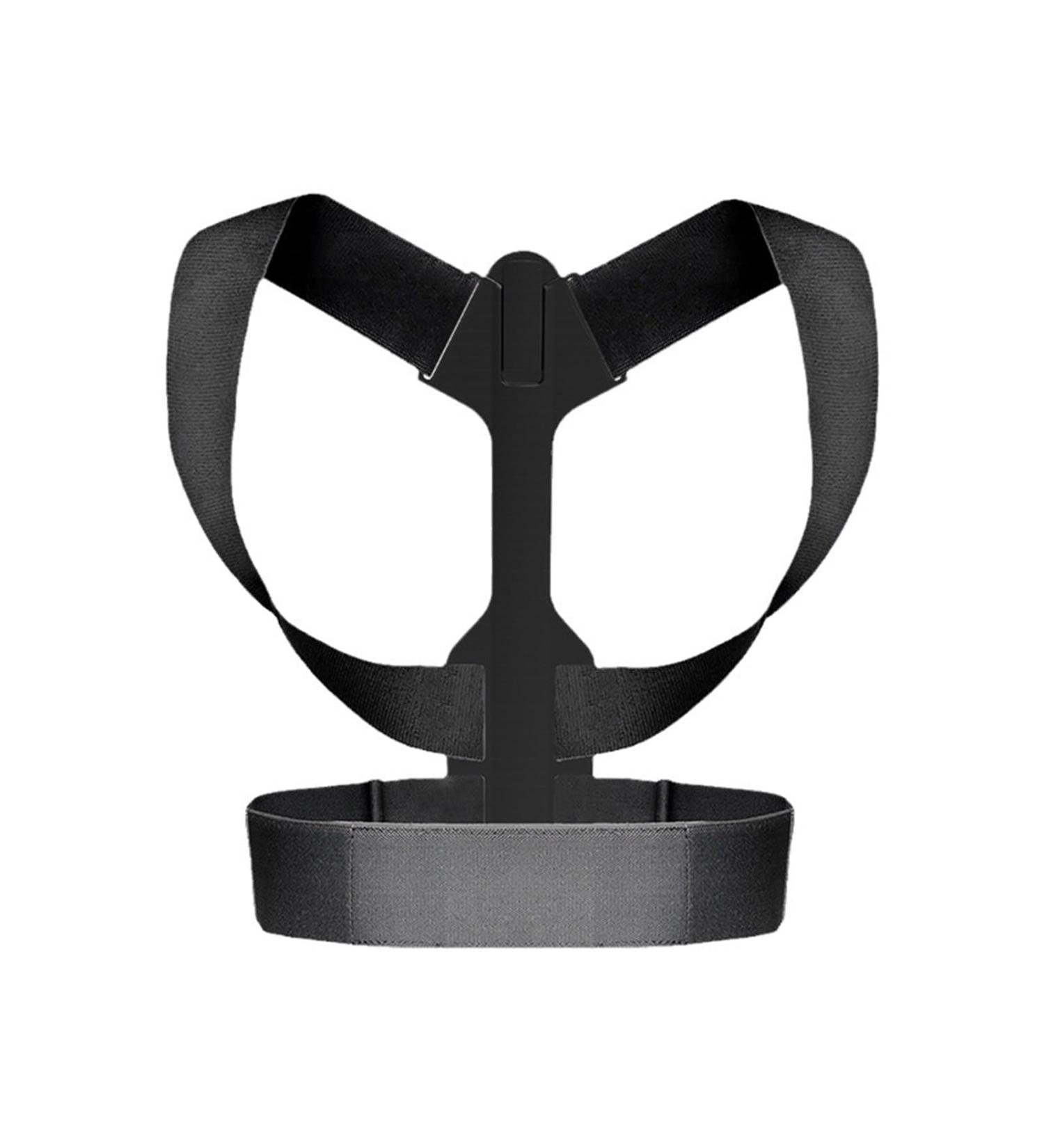 Walbest Posture Corrector for Men & Women - Adjustable Back Support Brace for Pain Relief & Comfort - Black - Buy Online on GoSupps.com