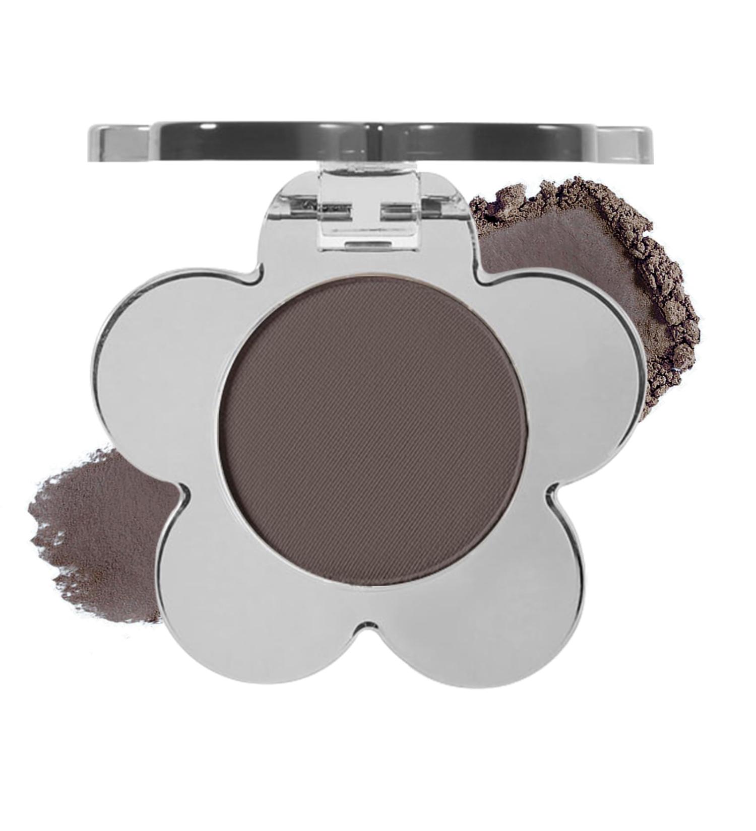 Erinde Single Matte Gray Brown Eyeshadow - Ultra-Blendable & Long Lasting Vegan Eye Makeup for Cool Smokey Eyes - Buy Online on GoSupps.com
