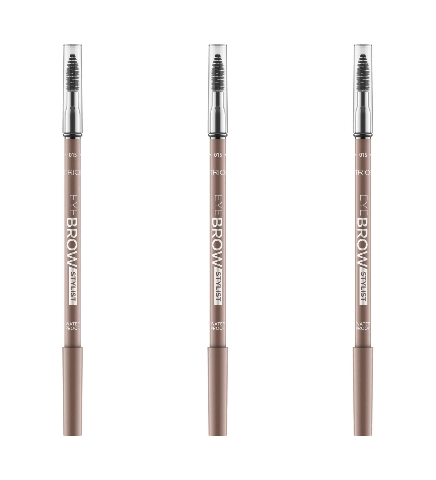 Catrice Eye Brow Stylist Pencil No. 015 Ashy Drama - Brown Eyebrow Makeup with Brush | 1.4g - Buy Online on GoSupps.com