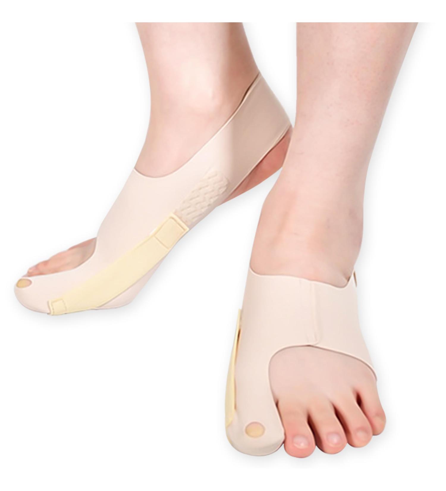 Hallux Valgus Corrector & Bandage - Pain Relief Hammer Toe Separator & Protective Socks for Comfortable Wear with Shoes - Buy Online on GoSupps.com