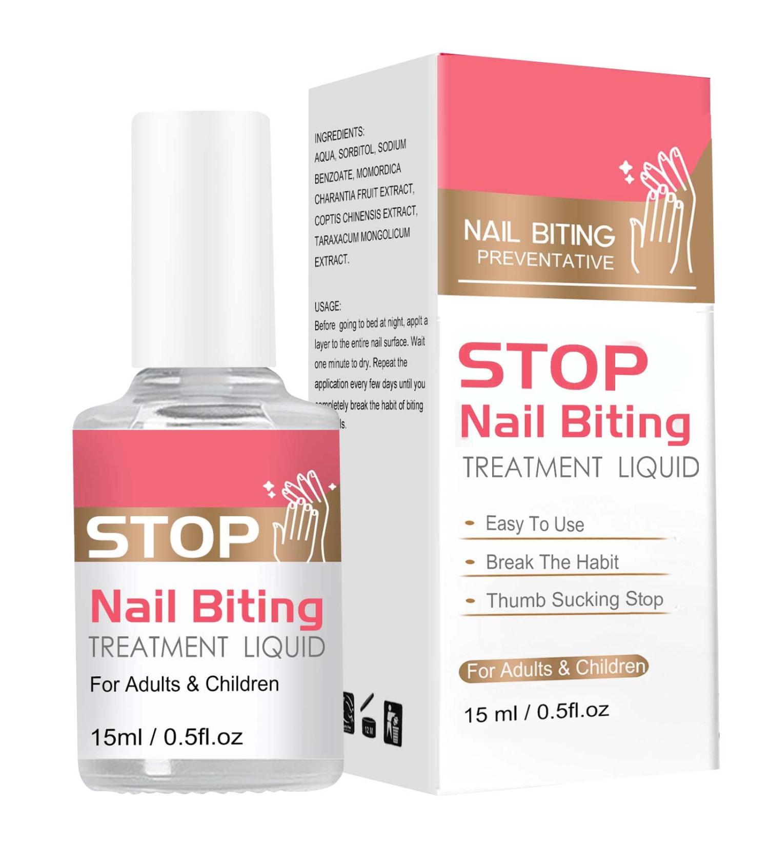 Kids Nail Biting & Thumb Sucking Treatment | Safe, Natural Ingredients | Bitter Taste Deterrent - Buy Online on GoSupps.com