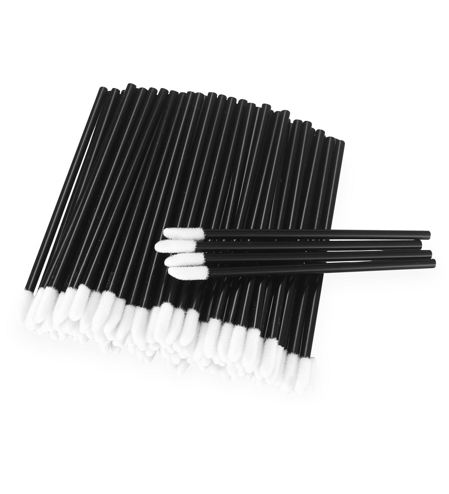 300 Pieces Makeup Lipstick Brushes & Applicators - Black Lip Gloss & Lip Brush Set for Flawless Makeup - Buy Online on GoSupps.com
