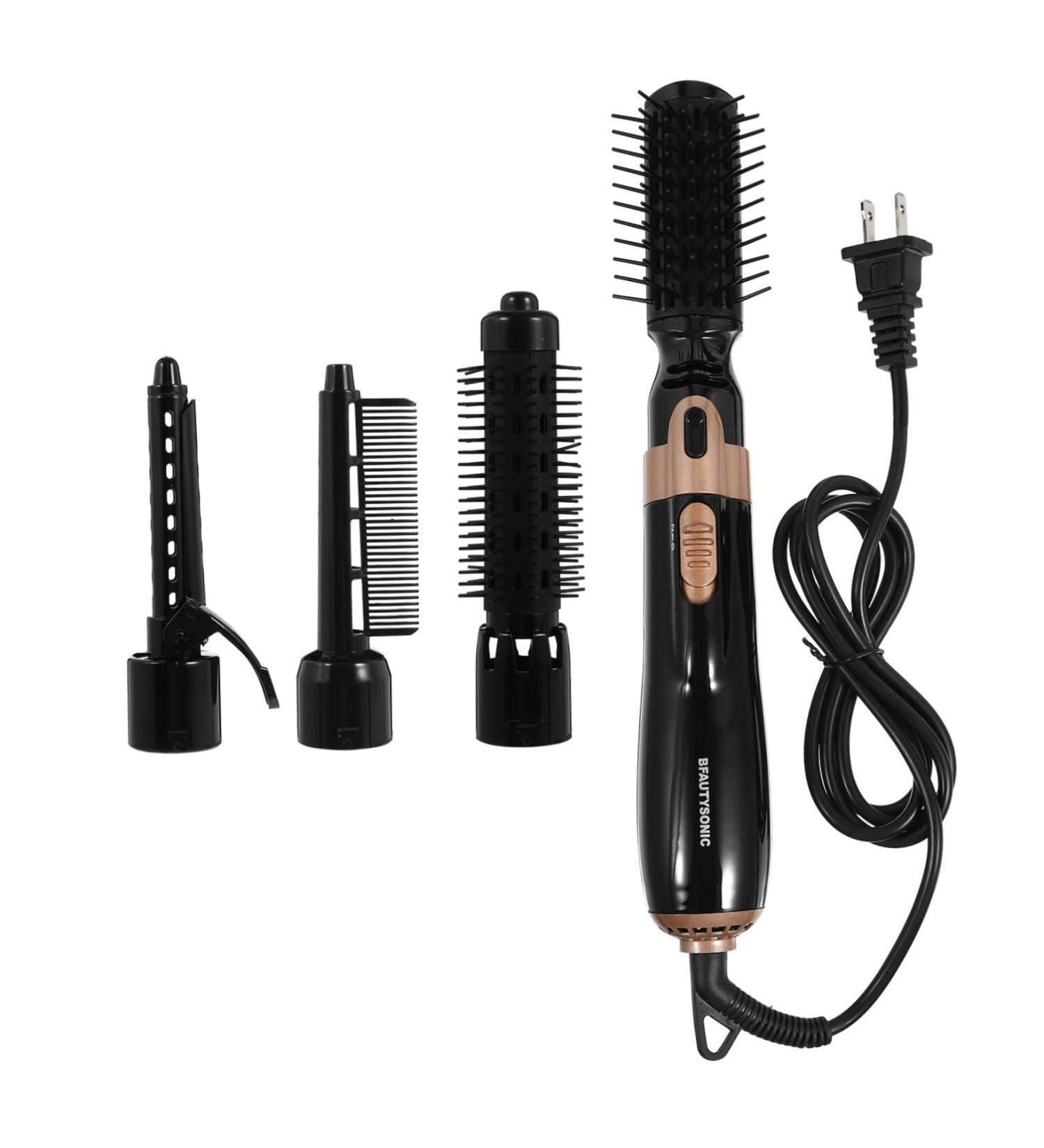 Baluue 1 Set Curling Iron Hairdressing Tool Portable Heating Curler Personal Hair Curler Curlers Abs Black - Buy Online on GoSupps.com
