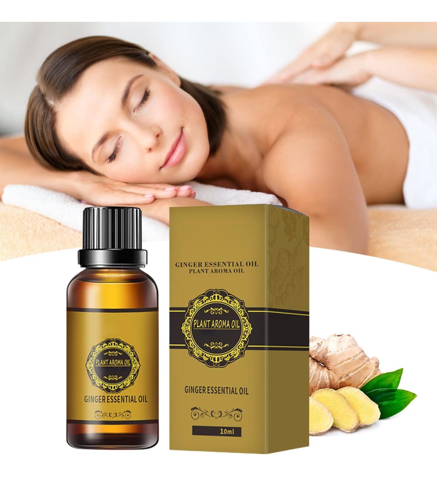 Pure Ginger Essential Oil Natural Aromatherapy for Pain Relief Massage & Spa | Shop Now - Buy Online on GoSupps.com