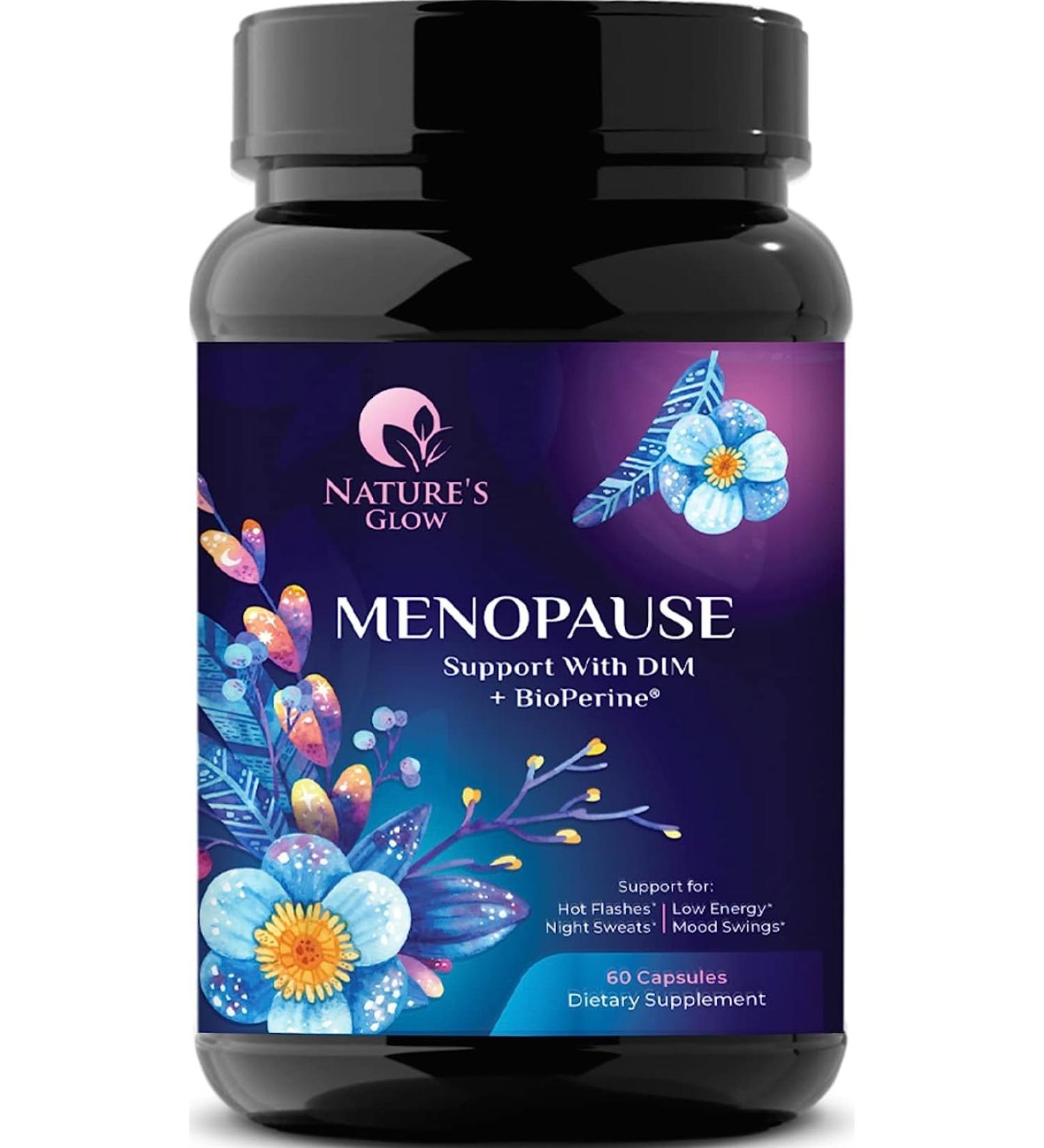 Menopause Relief: DIM Supplement for Hormone Support & Night Sweats Energy - 60 Capsules - Buy Online on GoSupps.com