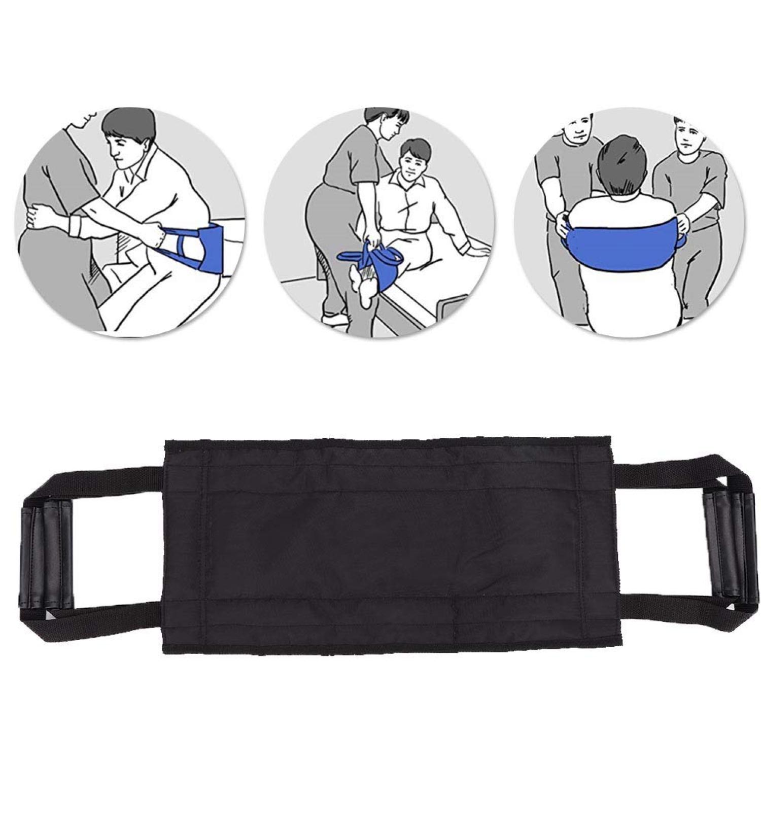 Wytino Transfer Belt - Durable Transfer Aid with Handles & Carrying Strap for Safe Transfers | International Shipping Available - Buy Online on GoSupps.com
