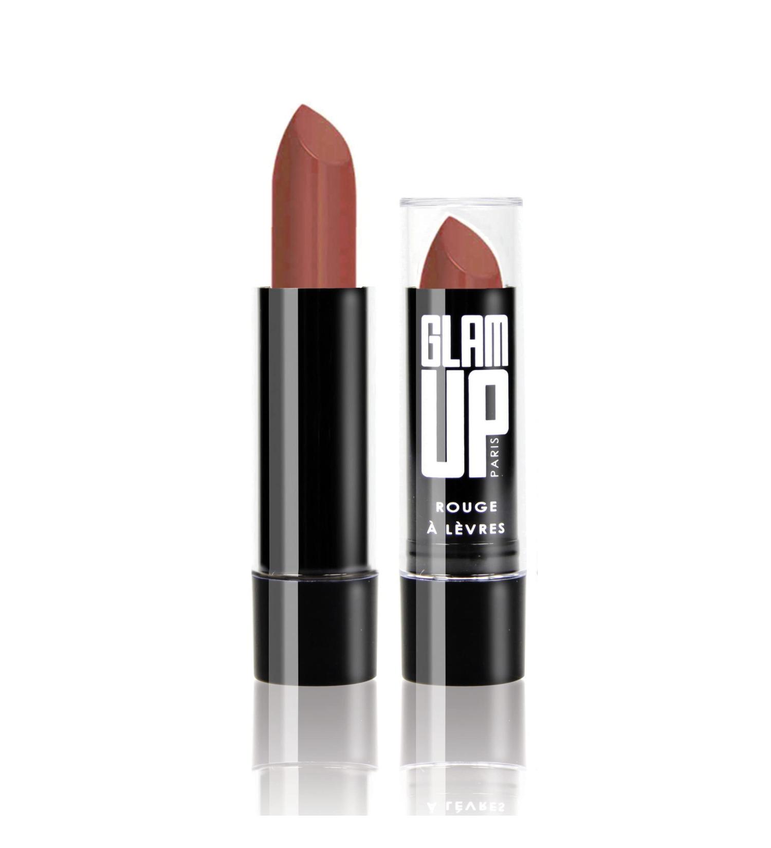  Glam Up Glam'Up Paris Creamy and Moisturising Lipstick - Soft and Melting Texture - Bright and Intense Colour - No. 13 - Burgundy Plum - Buy Online on GoSupps.com