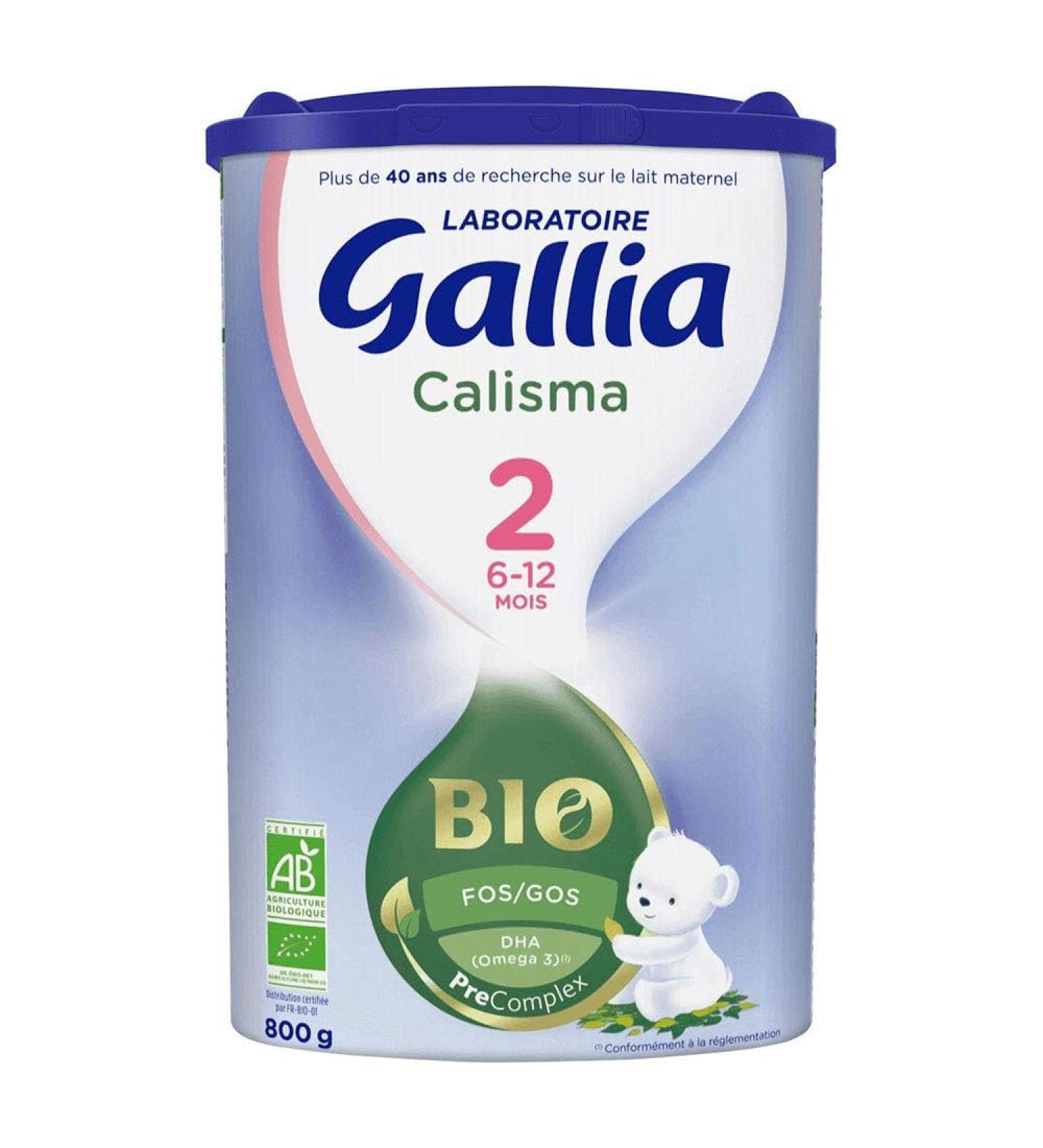Gallia Laboratory Calisma 2 milk from 6 to 12 months 800g