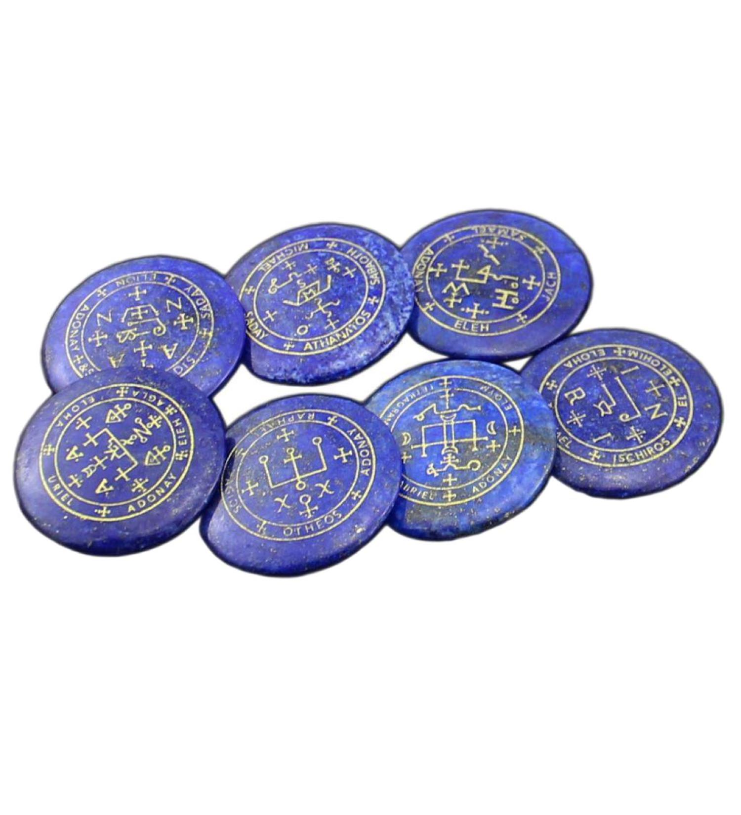 Set of 7 Gemstones for Traveling-blue - Buy Online on GoSupps.com