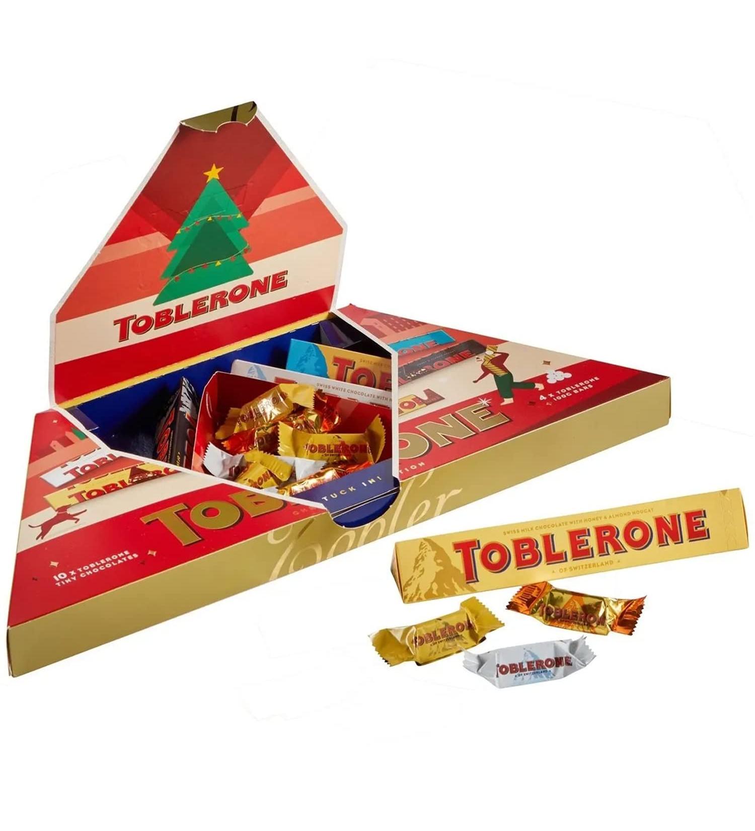 Tobelrone Chocolate Selection Christmas Box 480g | Pick Any Number of Boxes - Buy Online on GoSupps.com