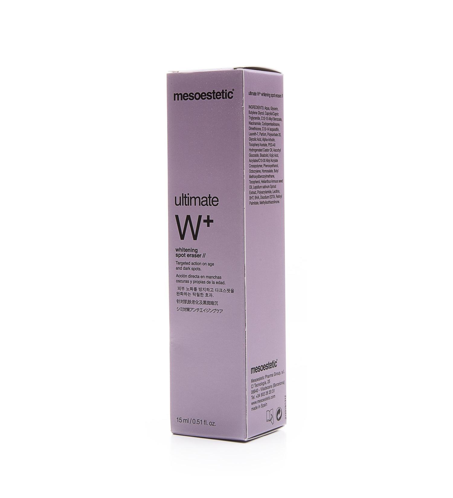 Mesoestetic Ultimate W+ Whitening Spot Eraser 15ml - Buy Online on GoSupps.com