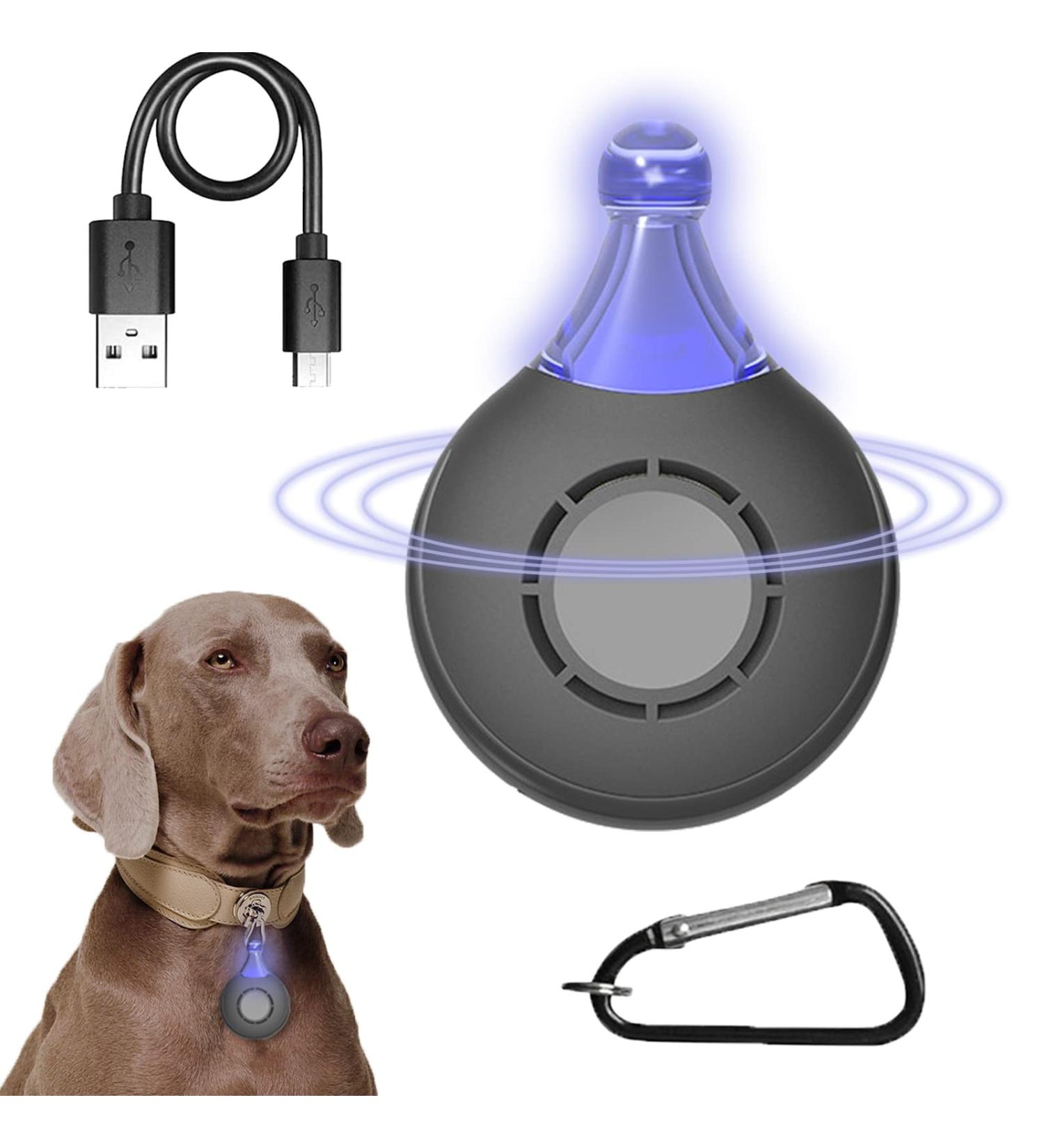 NO Ultrasonic Flea and Tick Repeller Electronic Tick Repeller USB Charging Flea Repellent for Dogs Ultrasonic Flea Repellent Portable Safe for Pets Black - Buy Online on GoSupps.com
