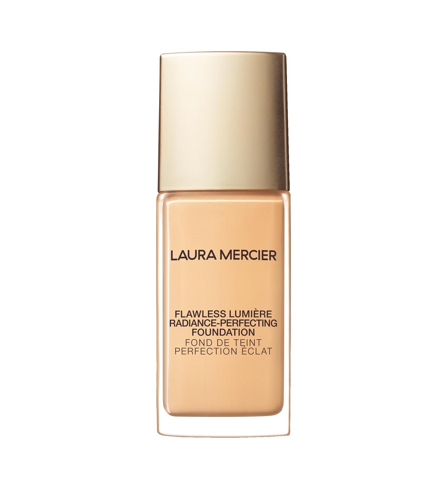 Laura Mercier Flawless Lumi re Foundation 15HR Hydration Medium to Full Coverage Breathable Formula Improves the Look of Dull and Dry Skin Luminous Finish Non-Comedogenic Vitamin C Infused 1C1 Shell - fair with cool  - Buy Online on GoSupps.com