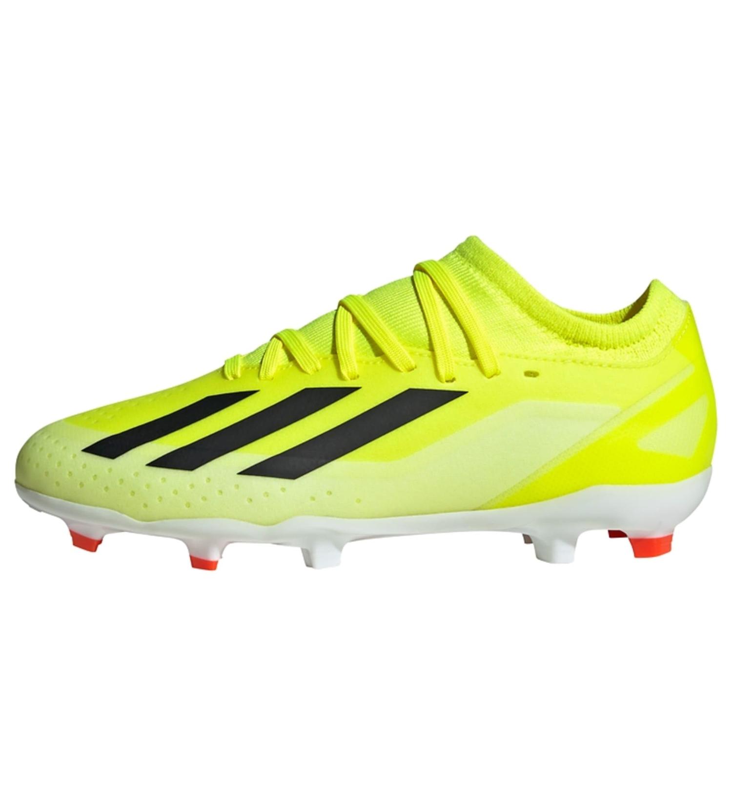 Buy adidas Unisex Kinder X Crazyfast.3 Sneaker 38 EU - Team Solar Yellow & Core Black Ftwr White | International Shipping Available - Buy Online on GoSupps.com
