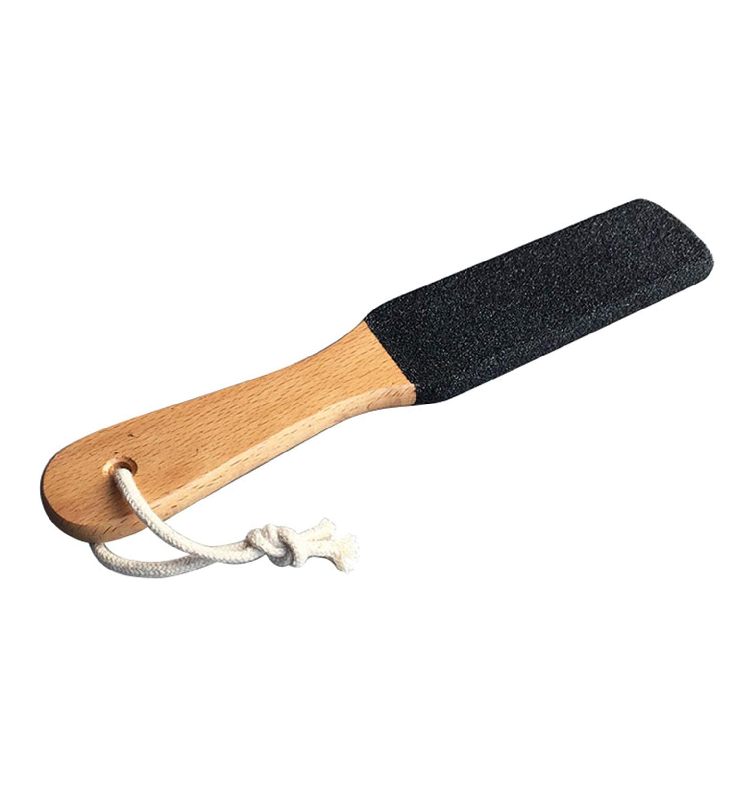 Rpanle Wooden Corneal File & Remover - Dual-Sided Hard Skin Foot Care Tool for Effective Corn Removal - Buy Online on GoSupps.com