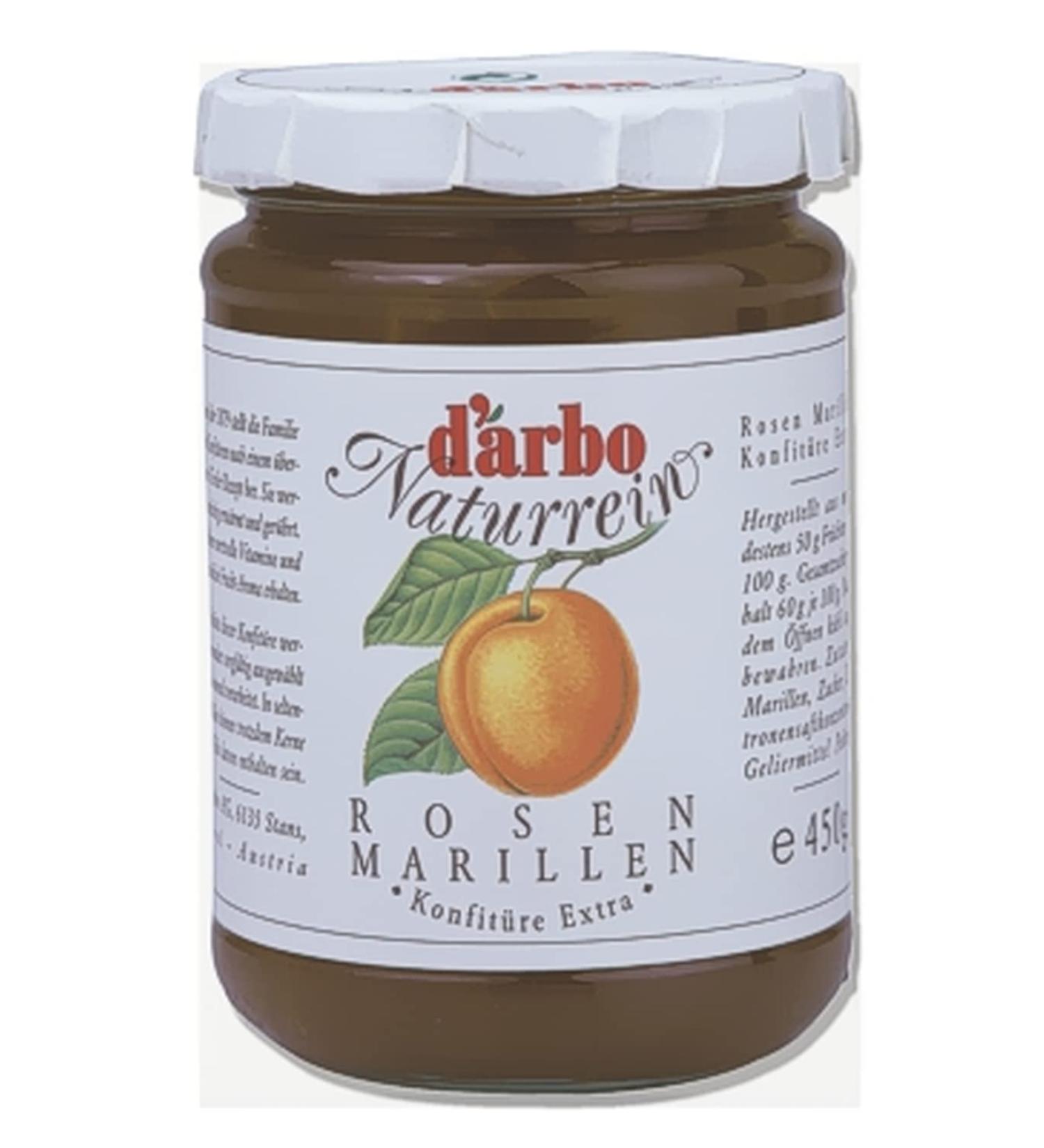 Darbo Darbo Naturrein Rose Apricots 450 g Pack of 2