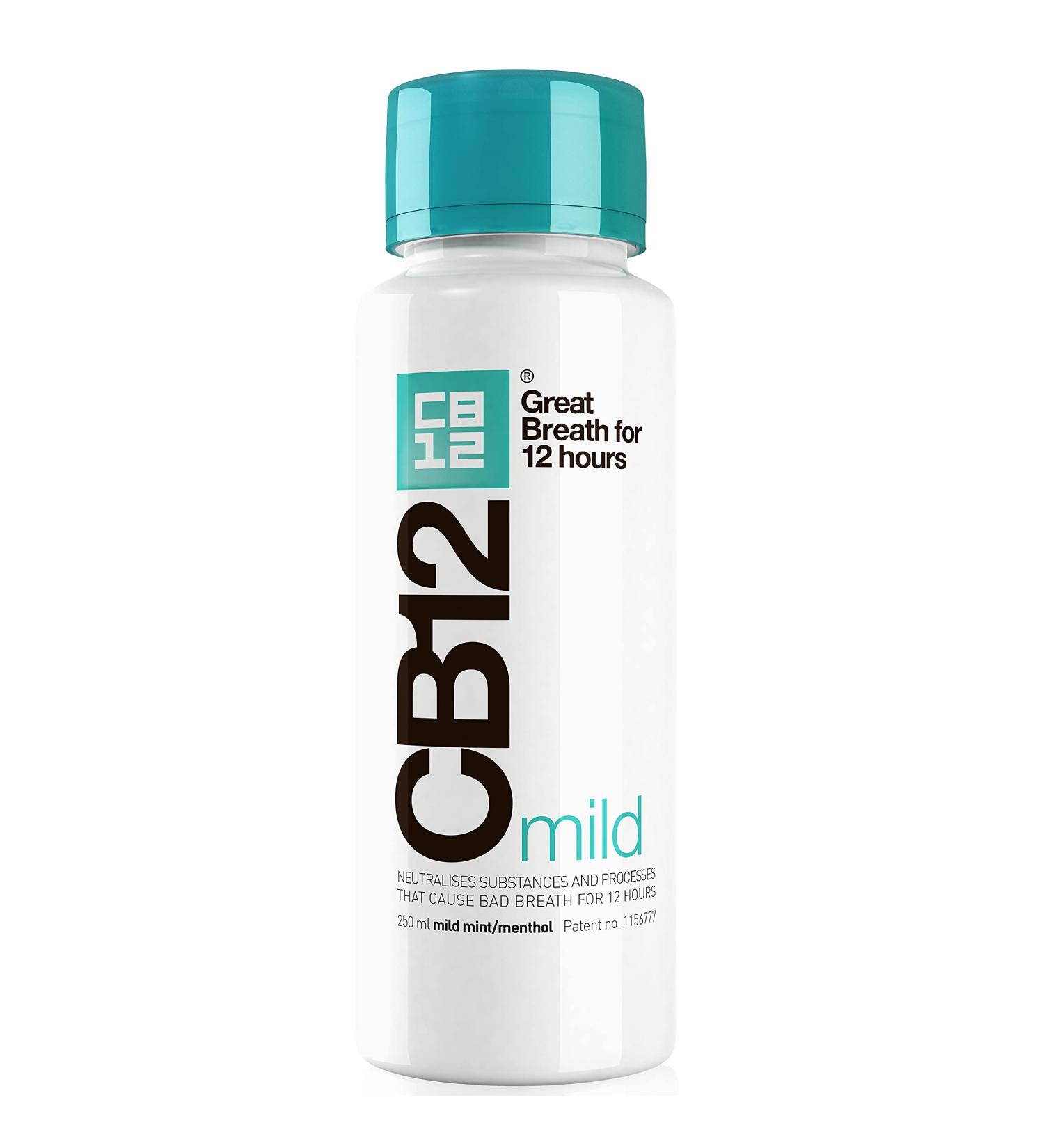 CB12 Mild Mint-Menthol Mouthwash Triple Pack - Fresh Breath & Stock Up | Buy Internationally - Buy Online on GoSupps.com