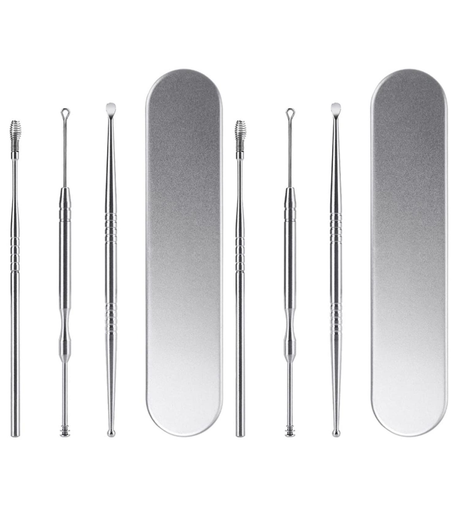 Healifty 6 Pcs Ear Wax Removal Kit - Ear Spoon Set for Ear Cleaning - Buy Online on GoSupps.com
