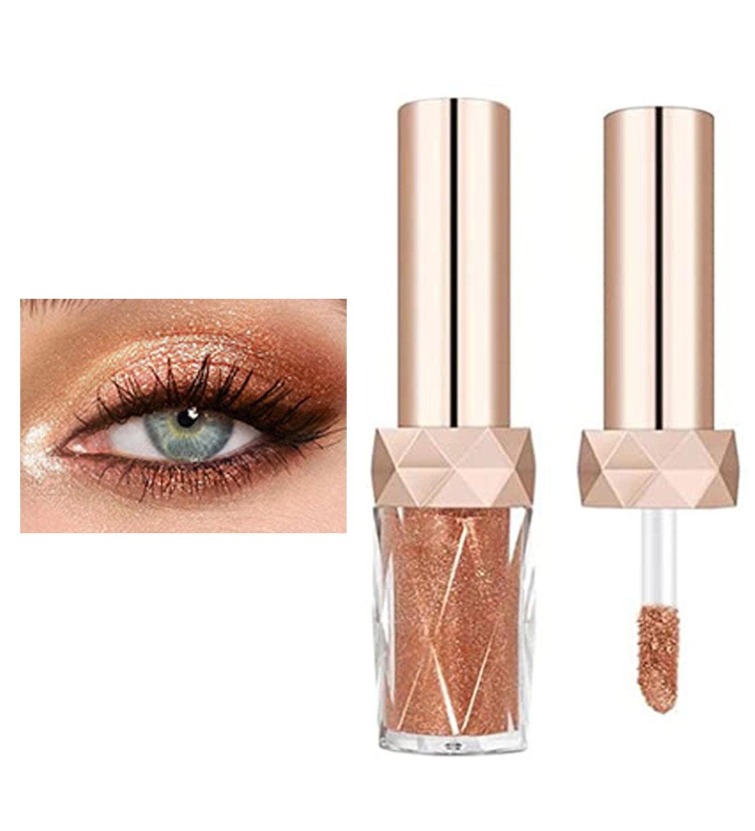 Liquid Eye Shadow Highly Pigmented Eye Makeup 6 Colors Long-Lasting Makeup for Eyeliner Highlight 04 - Buy Online on GoSupps.com